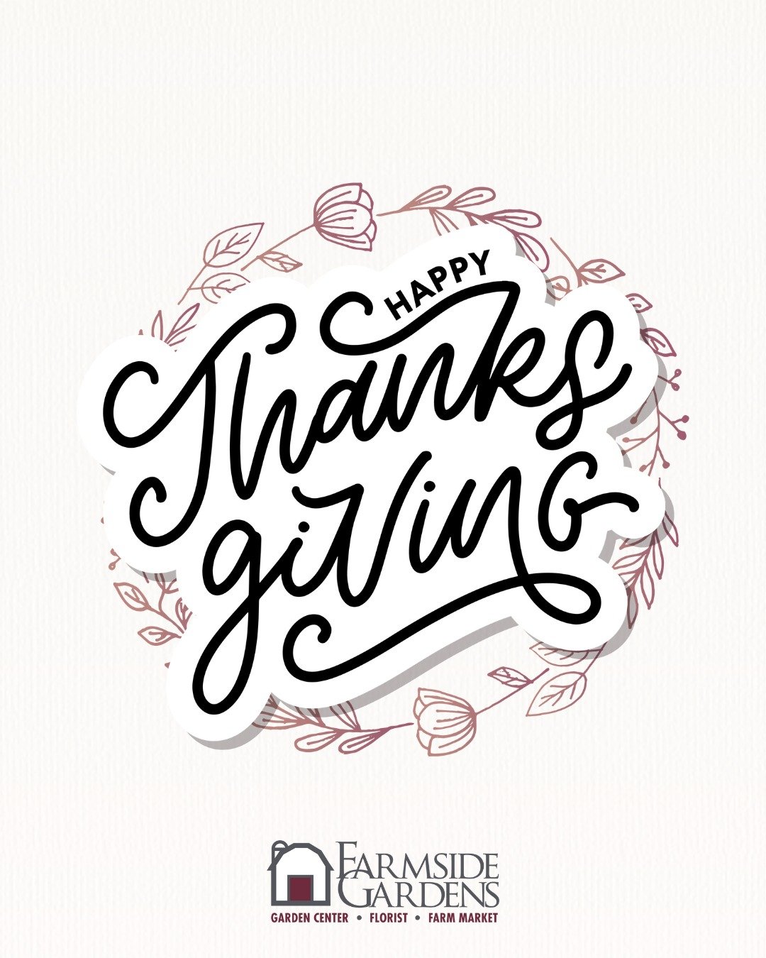 Happy Thanksgiving! Wishing you a blessed and restful day!