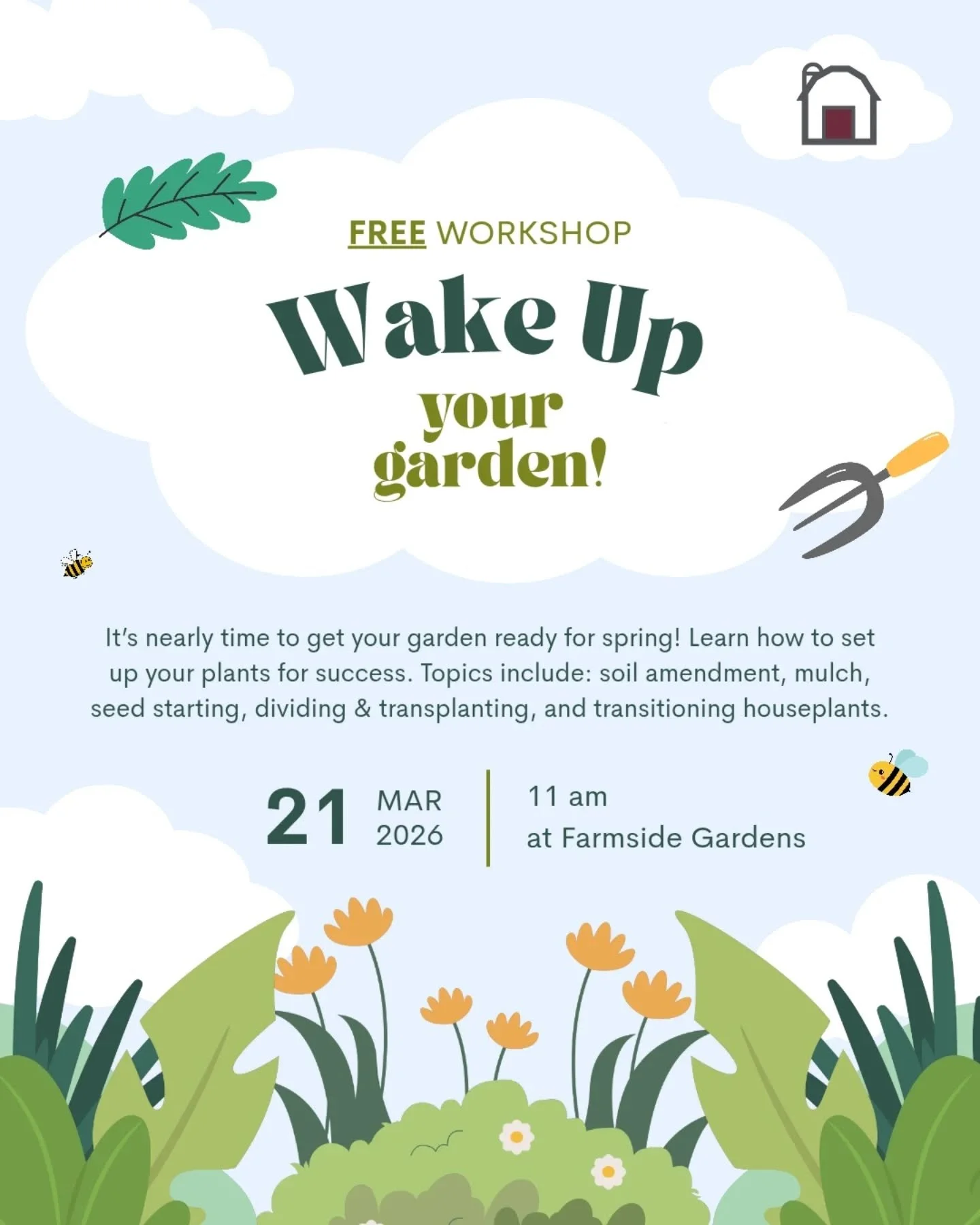 It's time to wake up that garden of yours and start preparing for the planting season! Over the winter, your garden lay dormant beneath lots of snow. Now, it's time for you to give it some TLC that will set up this season's plants for success. We'll 