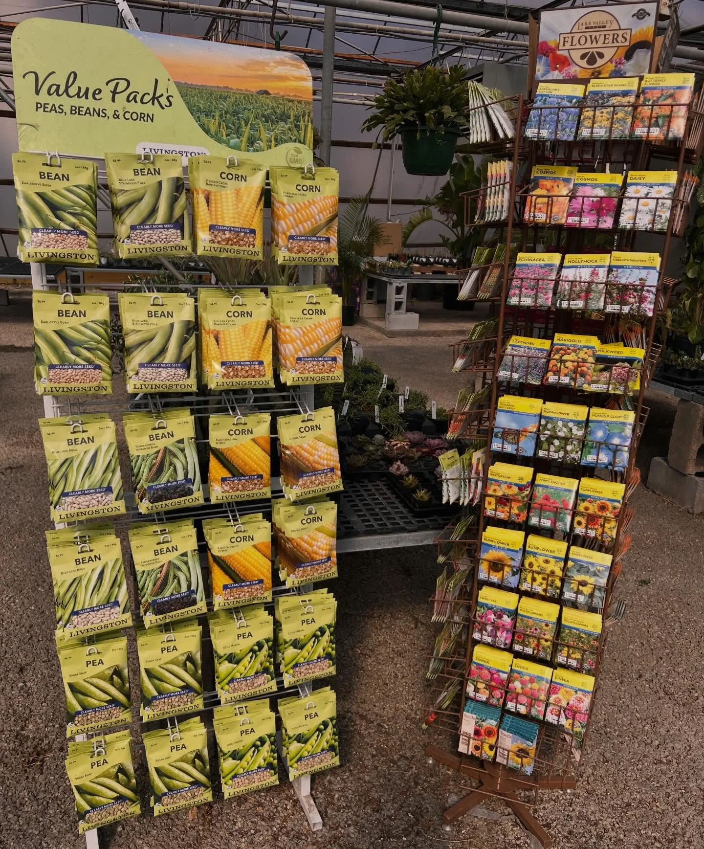 What&rsquo;s going in your garden this year? 🌱
Peas, beans, corn, and flower seeds are stocked and ready!