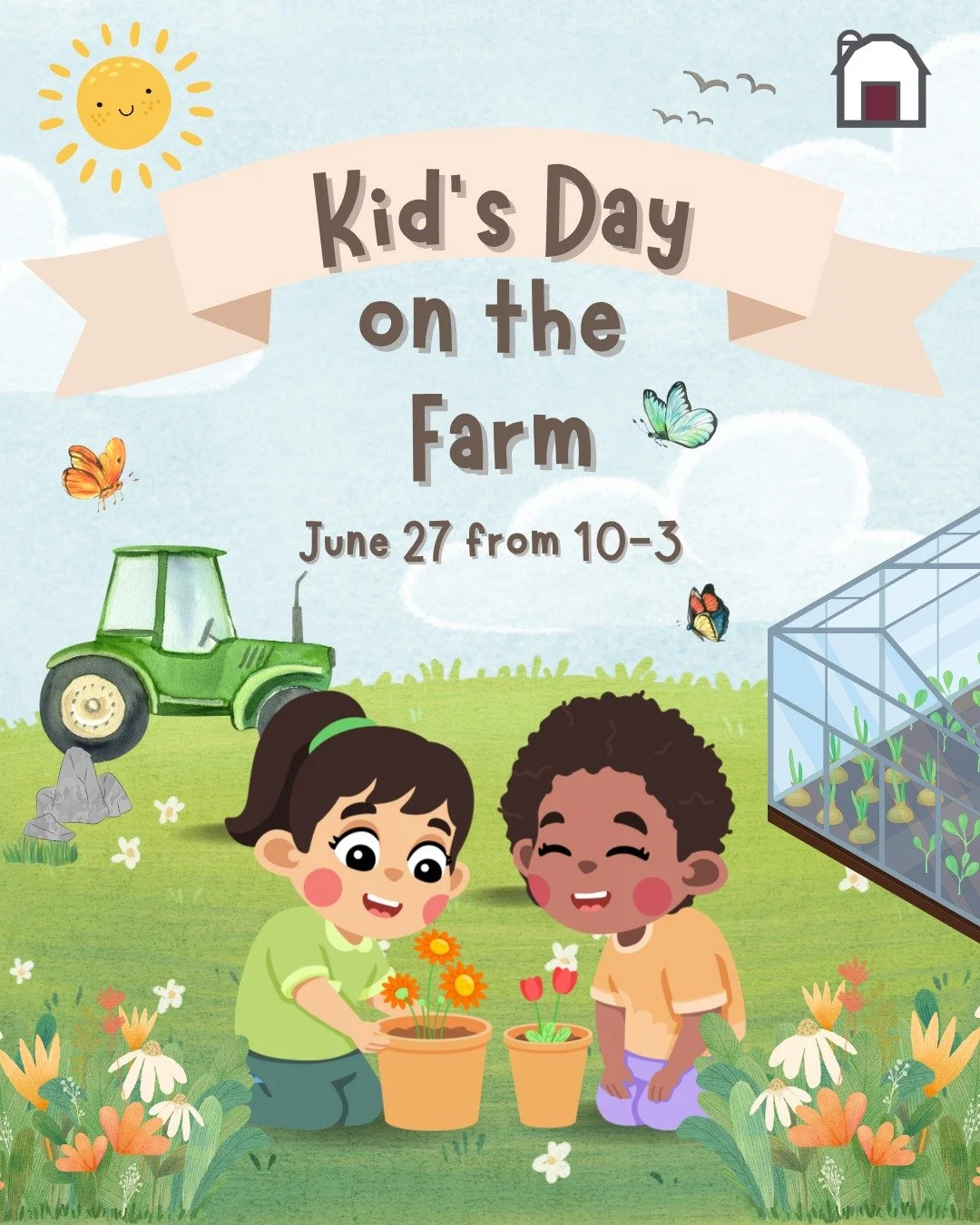 SAVE THE DATE: Kid's Day is back! We could not be more excited to welcome families back to Farmside for Kid's Day on June 27. Mark your calendars, and stay tuned for more information coming soon!