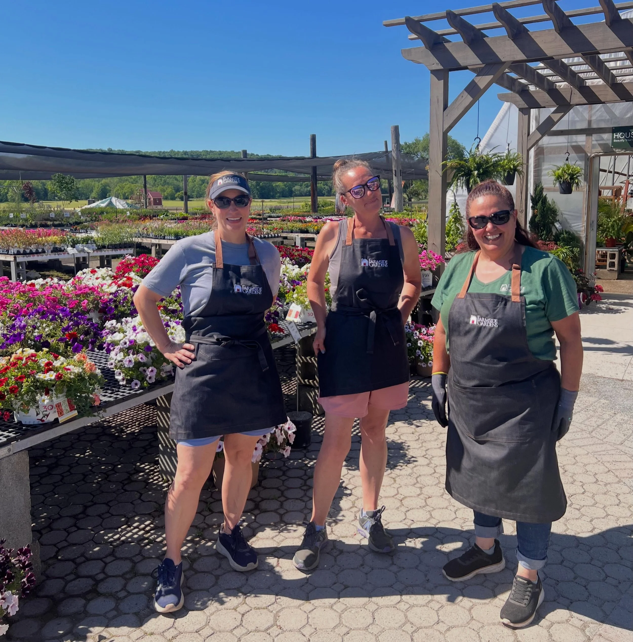 More than coworkers&hellip;
More than plant lovers&hellip;

A group of women who work hard, laugh often, and help make Farmside Gardens great!

From watering and stocking to helping customers find the perfect plants, they bring heart, knowledge, and 