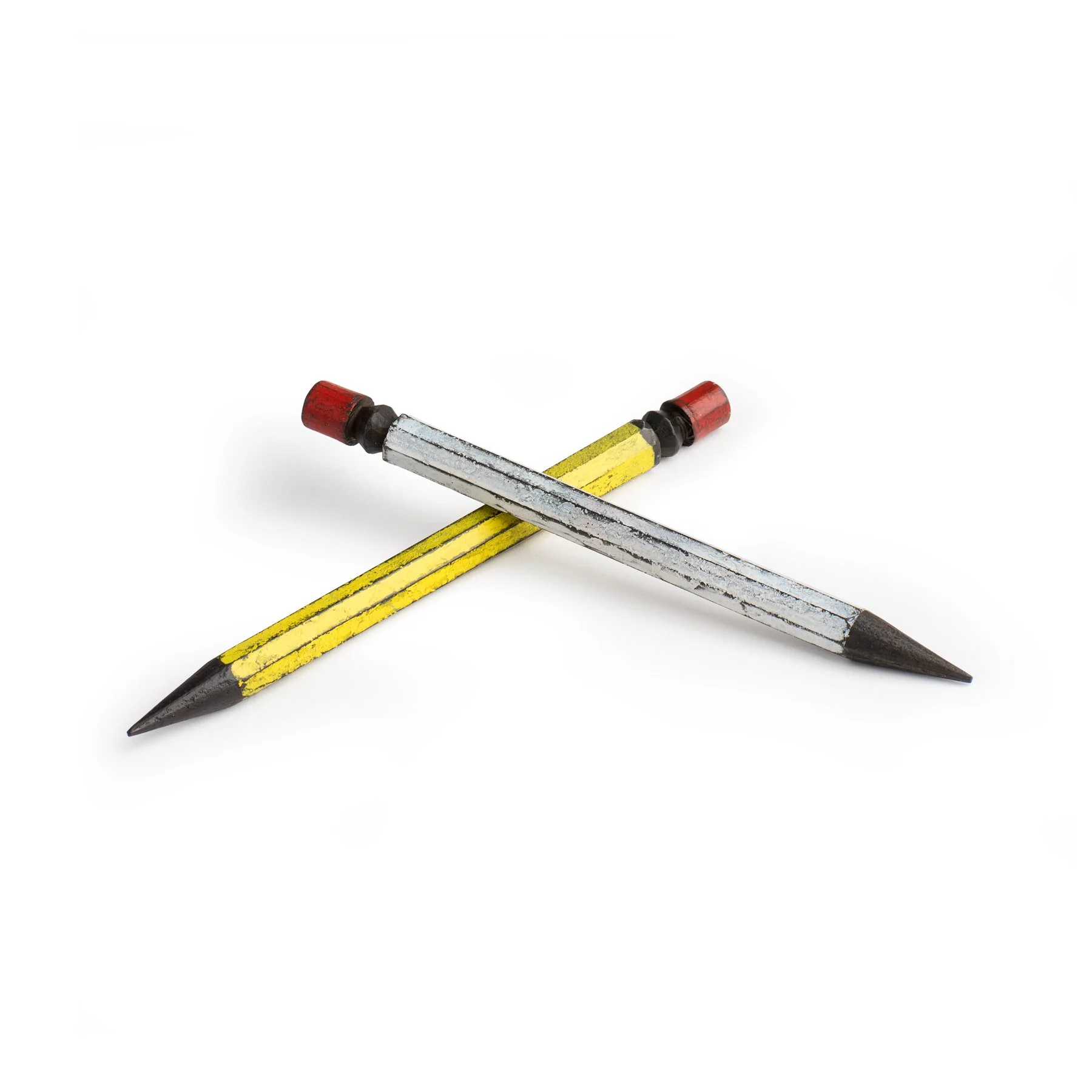 Pencils, forged and fabricated steel, dimensions range from 4"L x 3/8"Dia to 8"L x 1/2"Dia