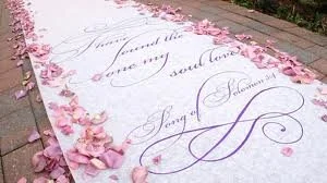 We LOVE aisle runners