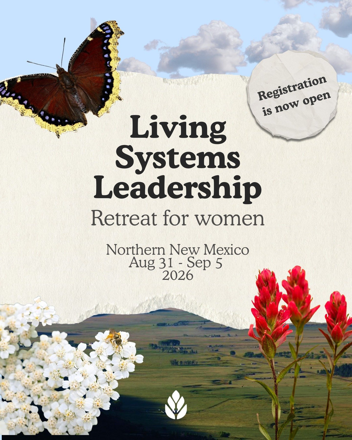Registration is now open for the Living Systems Leadership Retreat in Northern New Mexico ☀️

We are living in a moment that calls for a profound shift in how we lead &ndash; not by replicating extractive systems, but by learning from living systems 