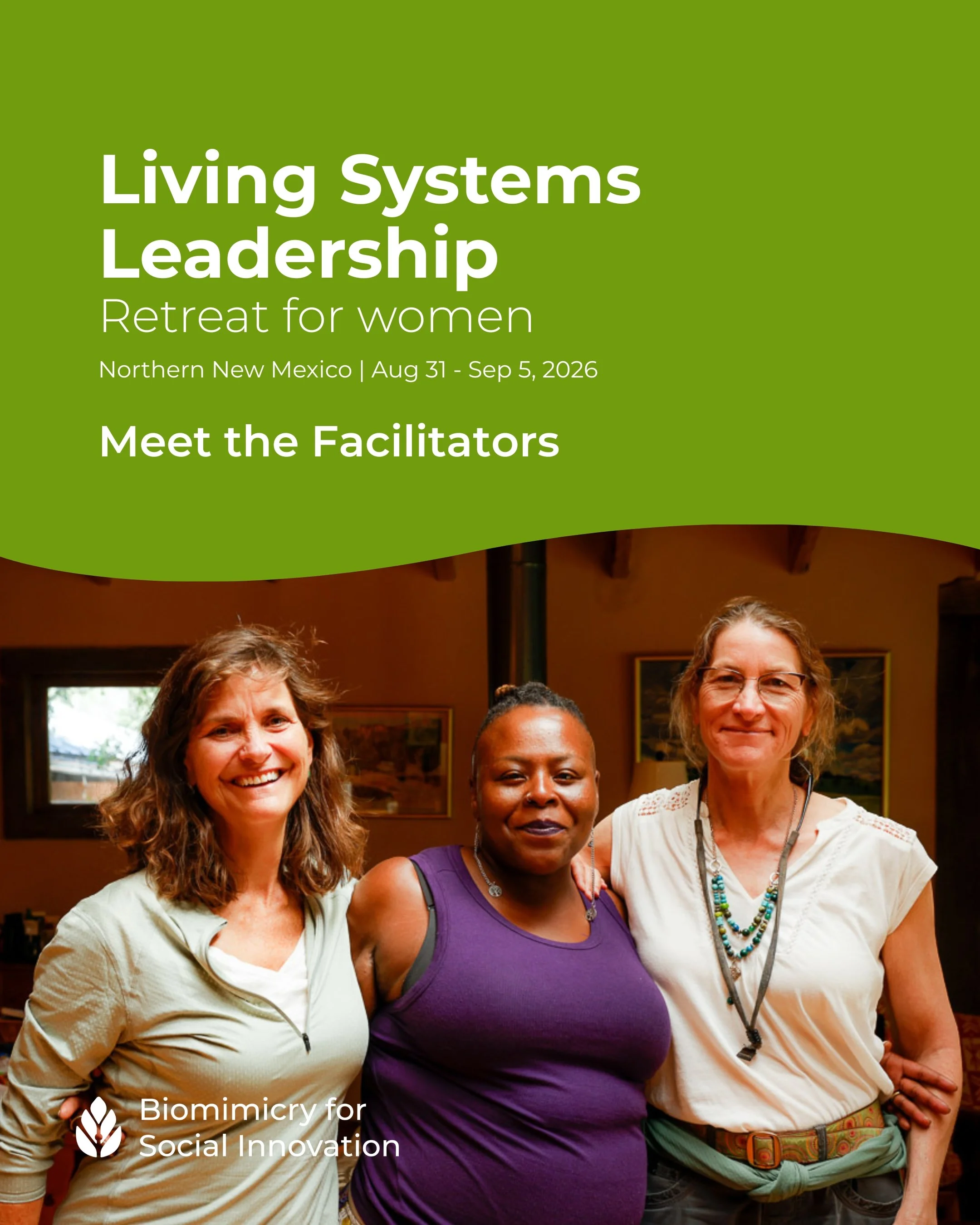 Are you looking for experienced leaders to learn from, grow beside, and enter into mentorship with?

One of the greatest strengths of the upcoming Living Systems Leadership Retreat for Women is the wealth of knowledge and experience that our facilita