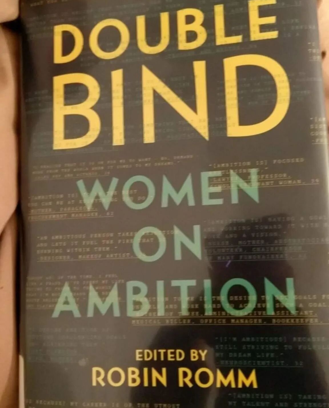 An old picture of an old fave.

This month's reading list is called These Books Might Change Your Career, and I included this collection of essays by women on ambition on the list.

The collection covers the perspective from a variety of backgrounds 