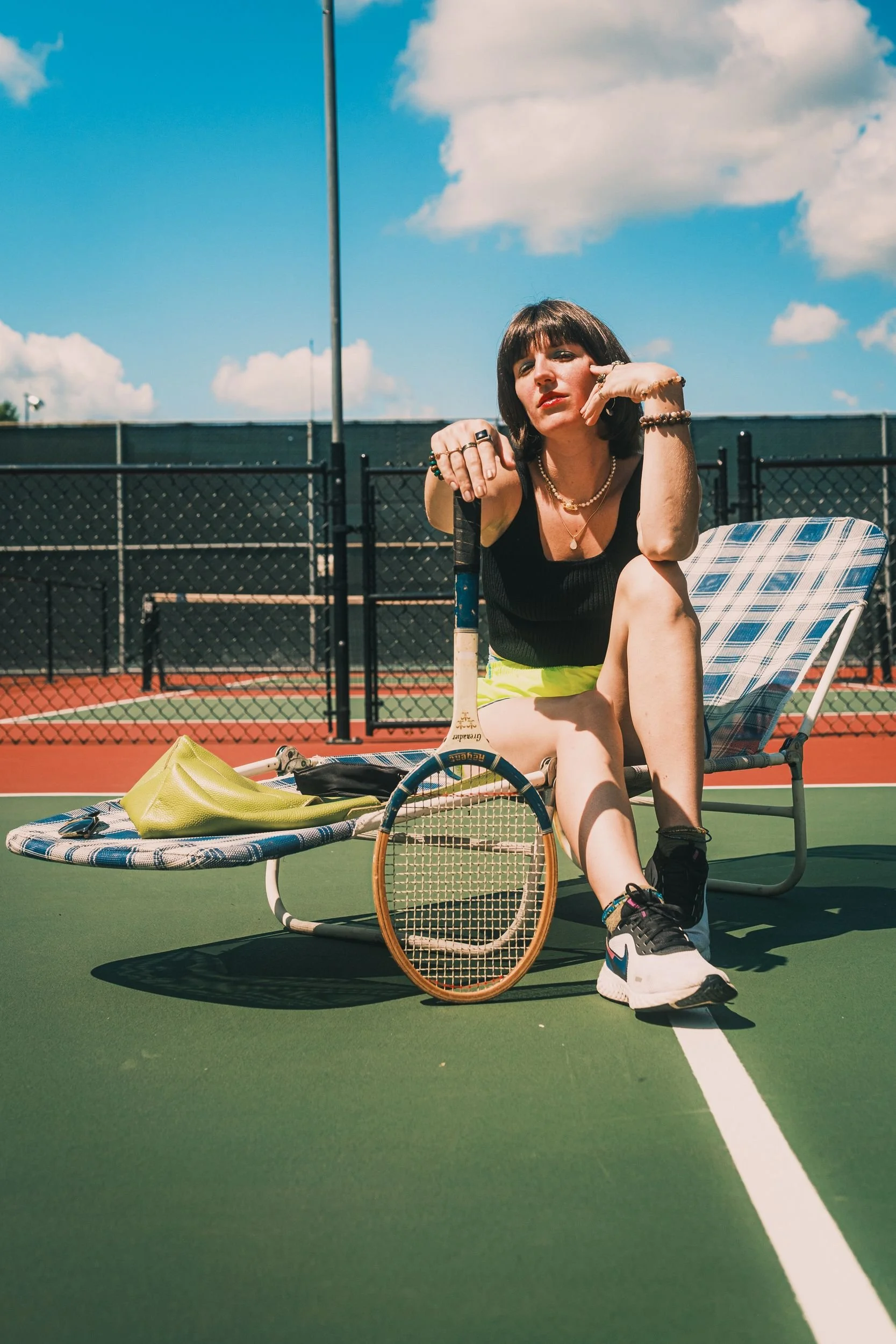 Summer Tennis Editorial | Portrait Photography with Nicollete in Minnesota