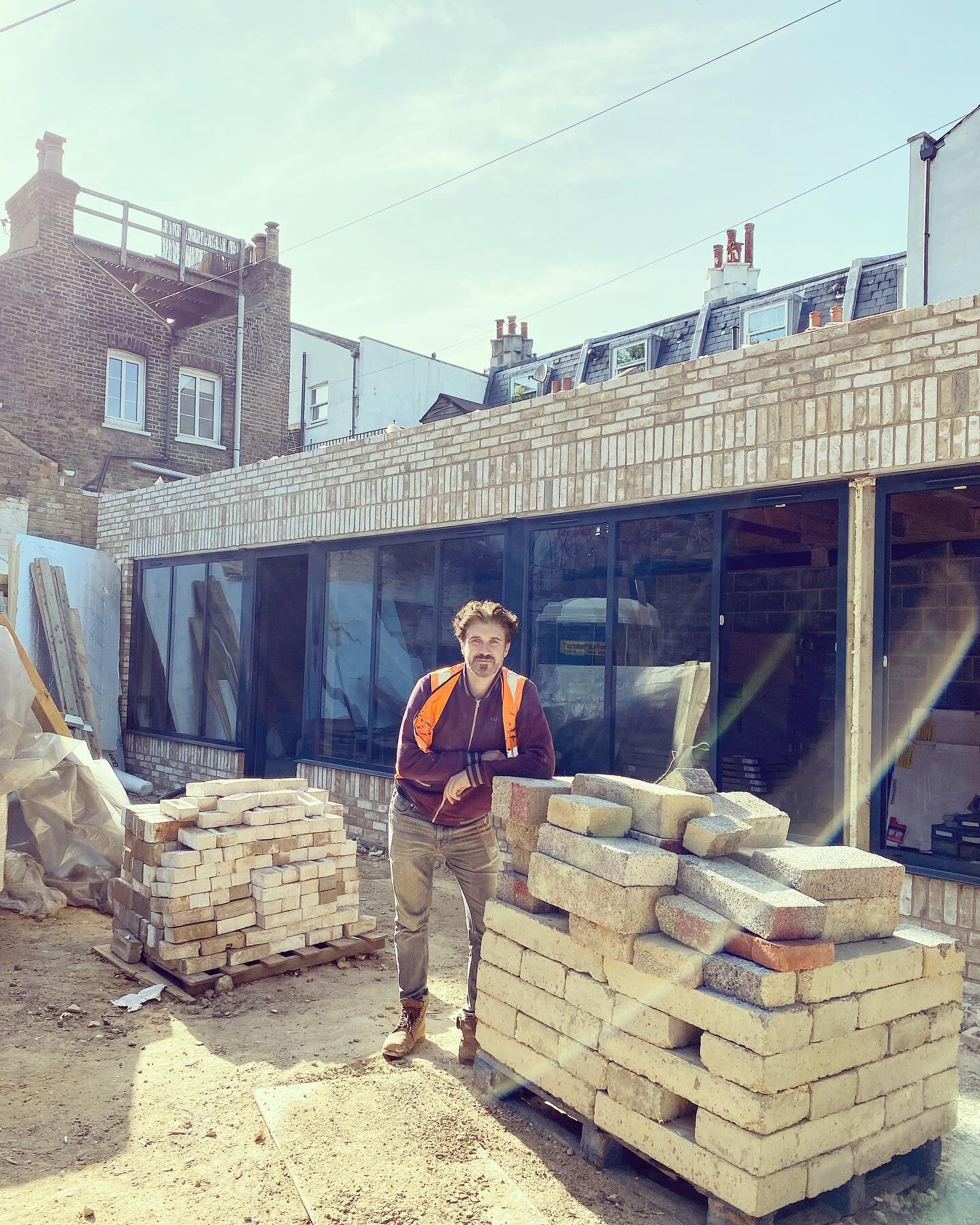 Here&rsquo;s a #throwback to Andrew standing outside of the office at our Alma Place development. 

If you haven&rsquo;t been keeping up with our stories, we&rsquo;re luckily much further ahead now than this picture shows. We have paved the road and 