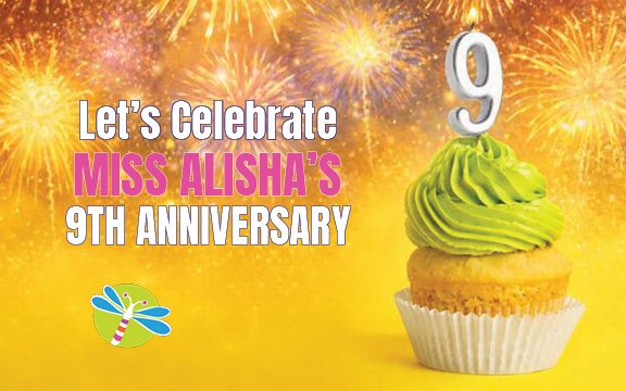 Let's Celebrate 🎉 Miss Alisha's 9th Anniversary!