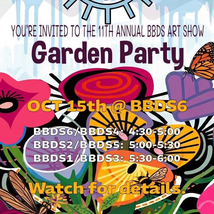 The 11th Annual Art Show Is Now Oct 15th!