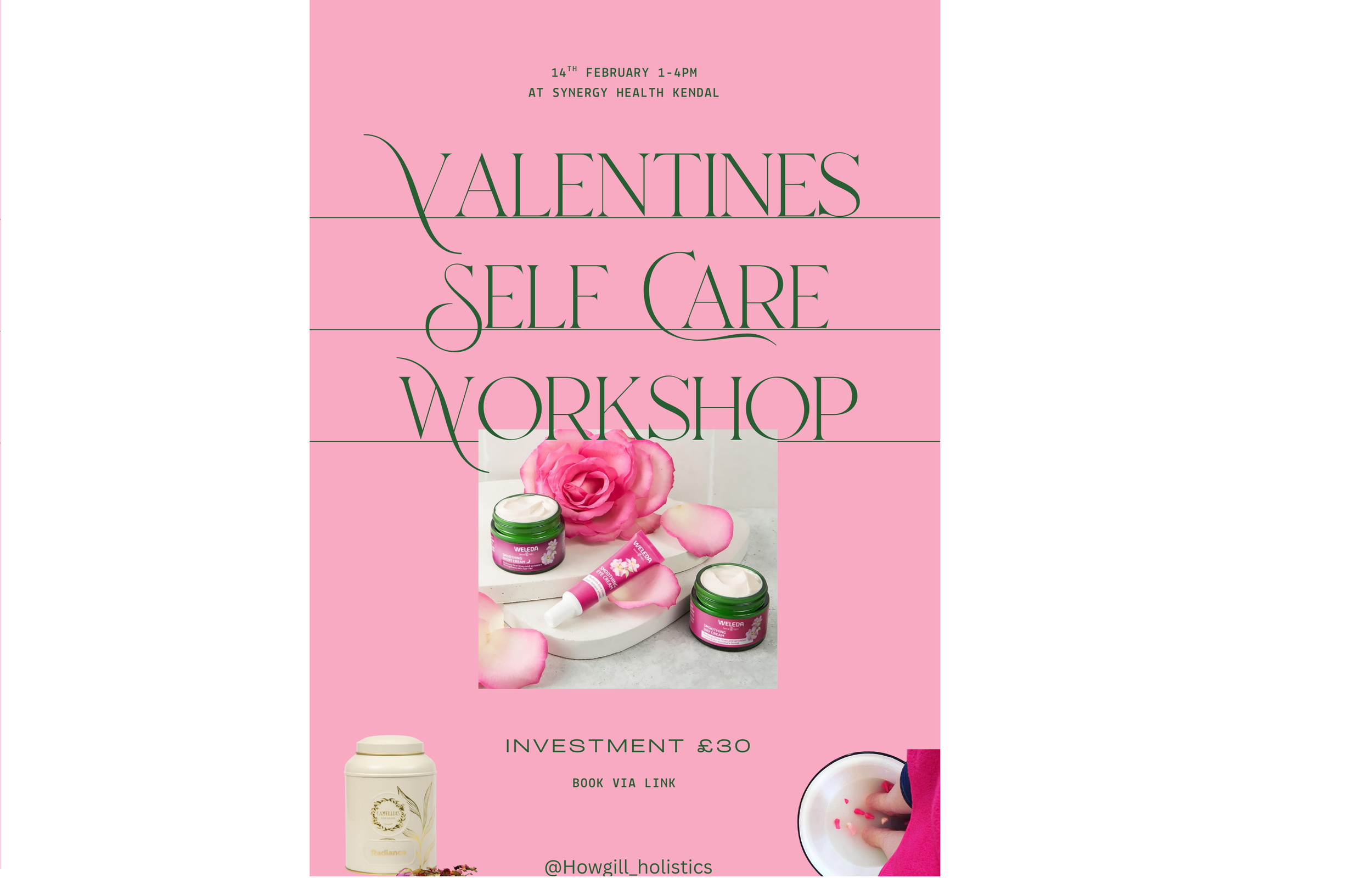 Valentines Self-Care Workshop with Howgill Holistics