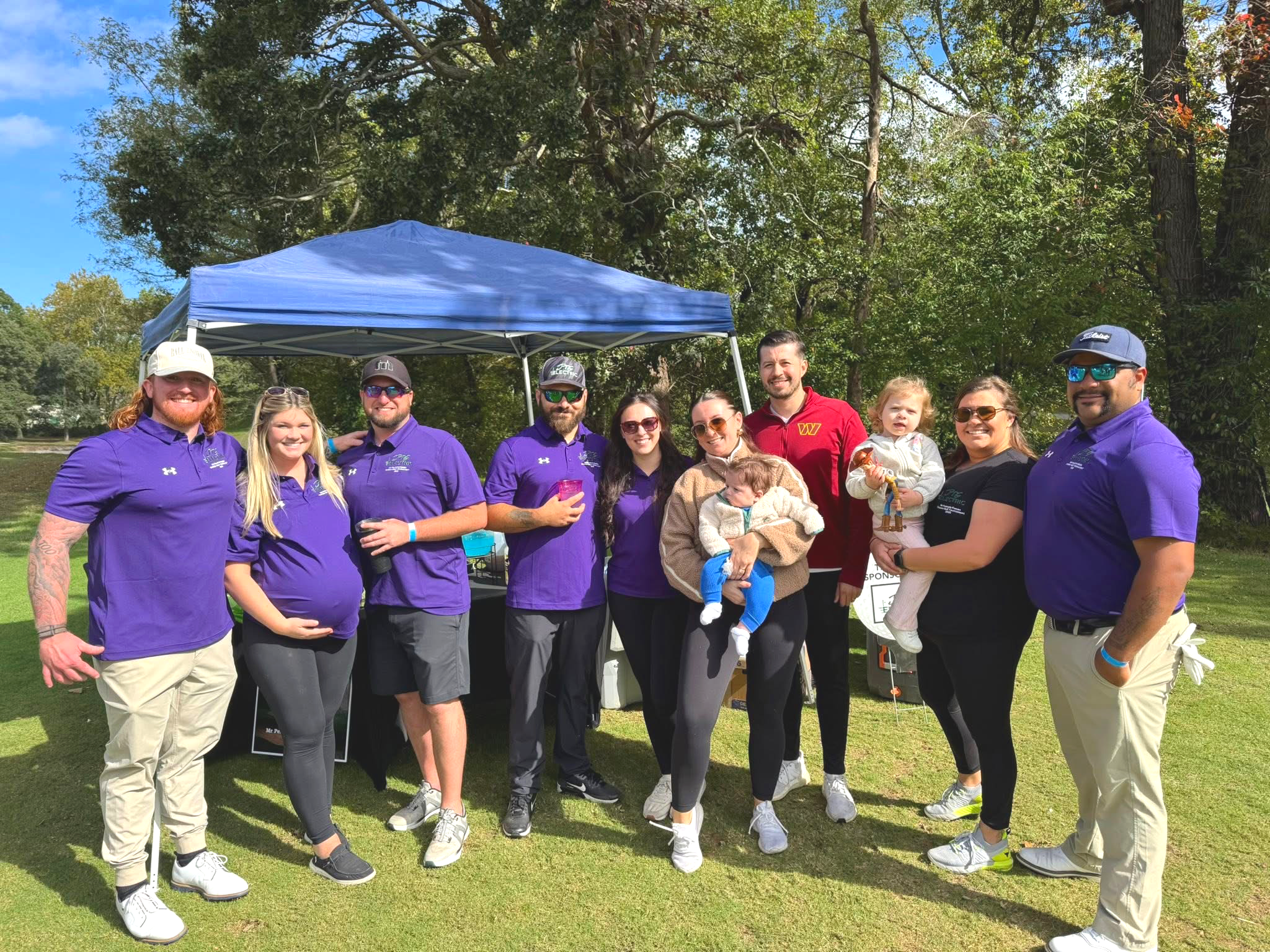 JTG team at the 2025 annual Frozen Chozen Golf Tournament