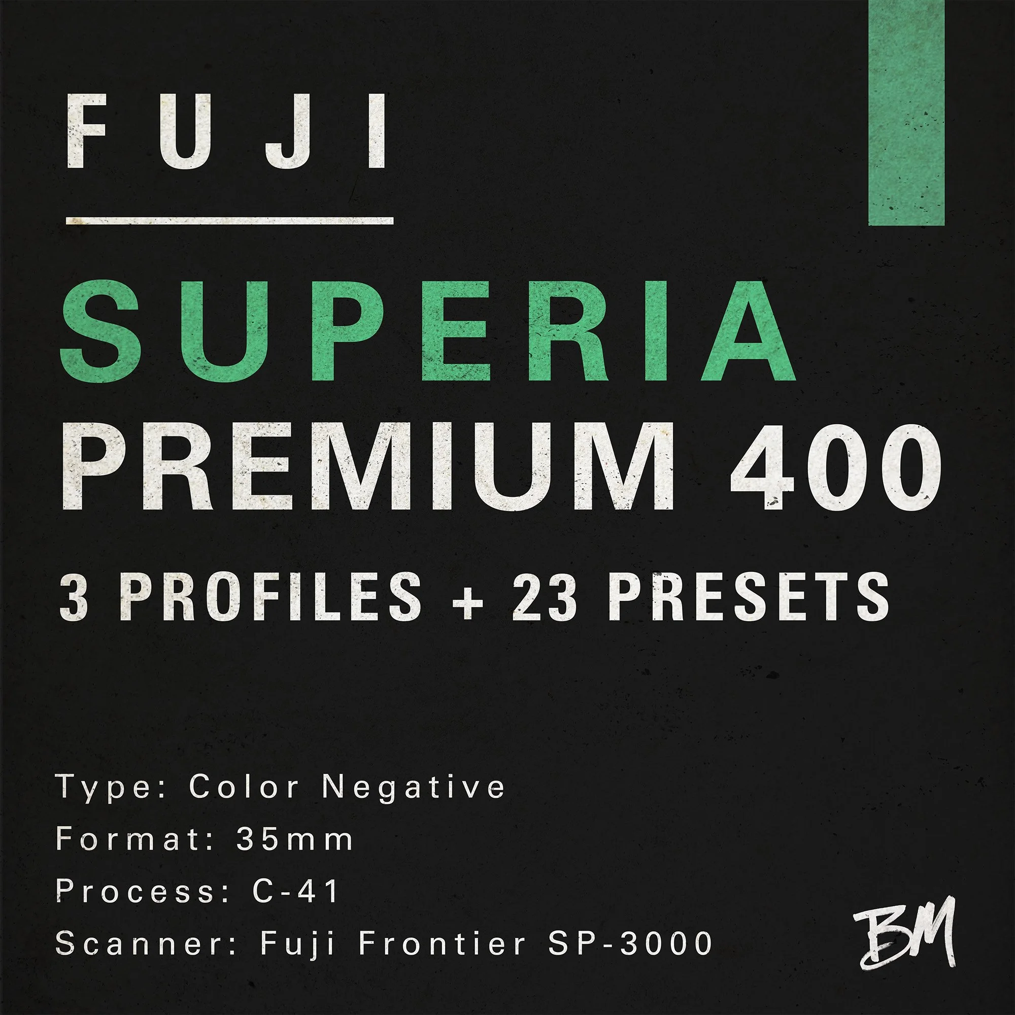 Fuji Superia Premium 400 Film Profiles