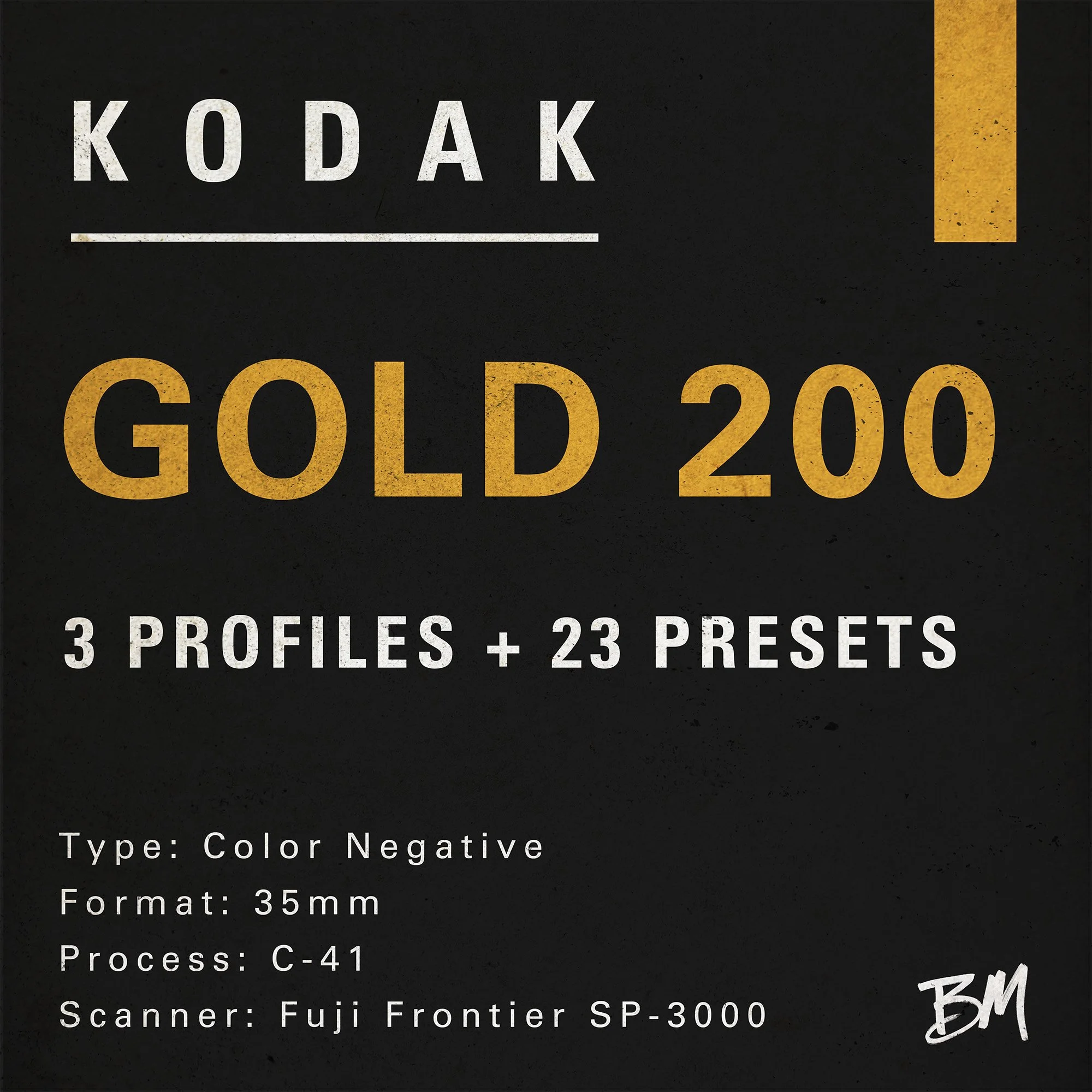 Kodak Gold 200 Film Profiles