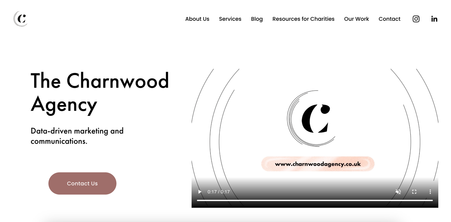 The Charnwood Agency's Website After
