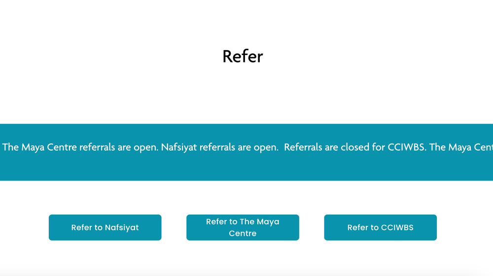 The Accept Consortium's Website After