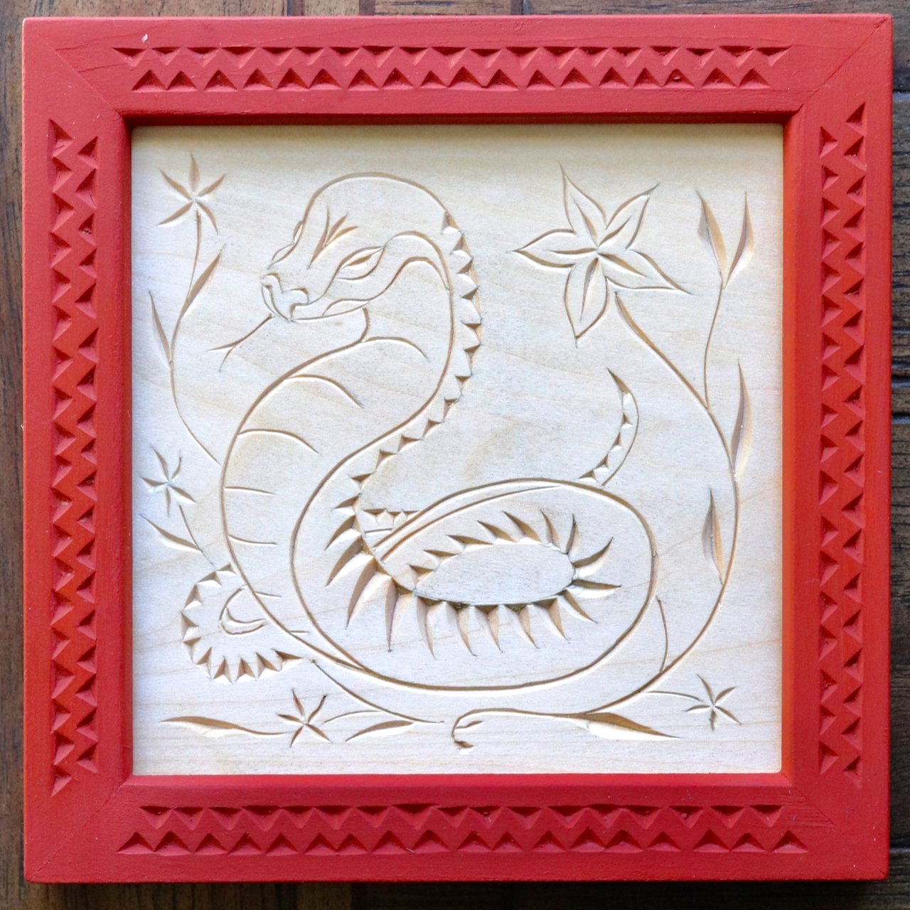Year of the Wood Snake (5x5)