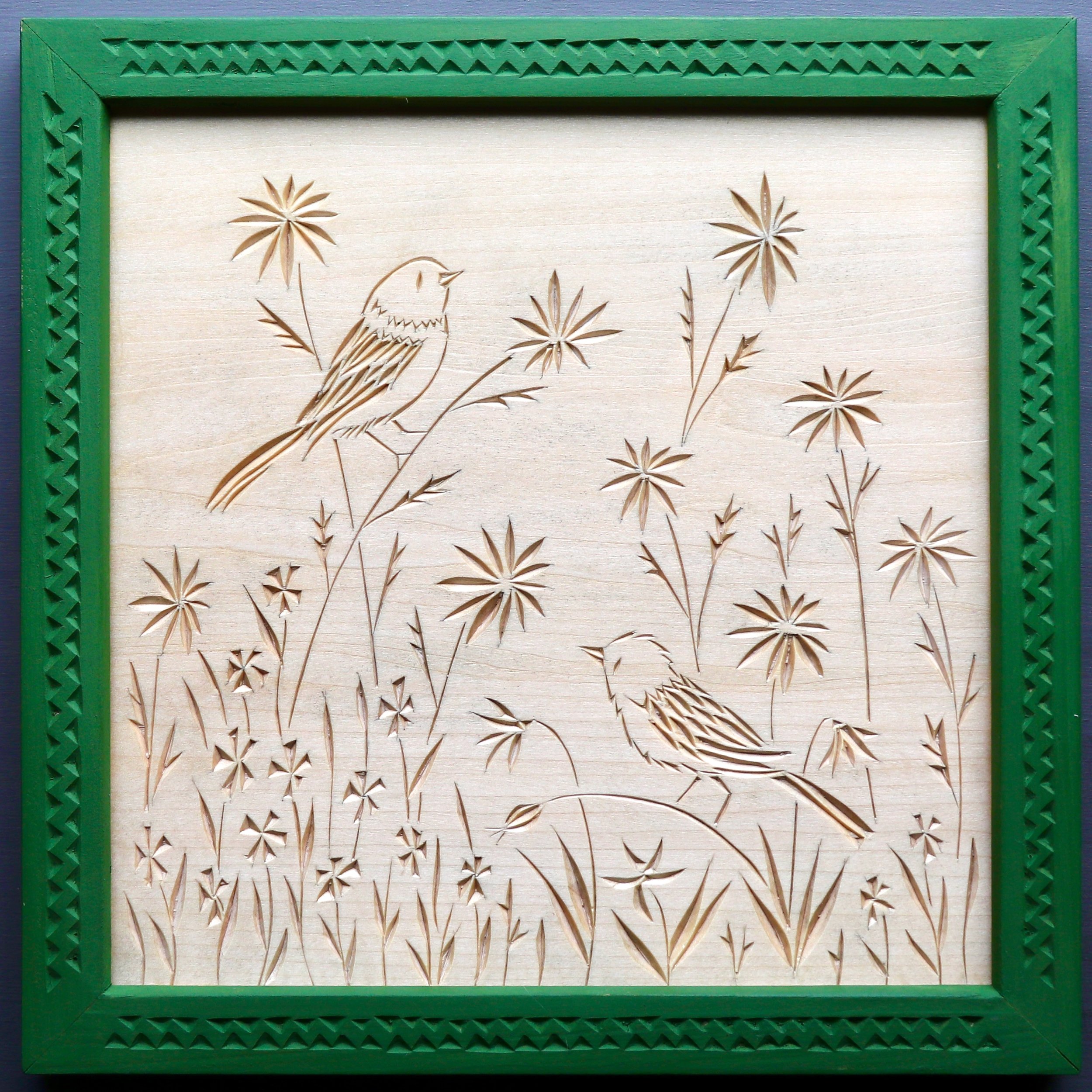 Two in the Bush (8x8)