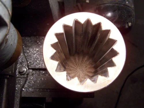 6" Round Bottom Optic Mold