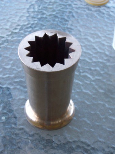 6" Flat Bottom Optic Mold