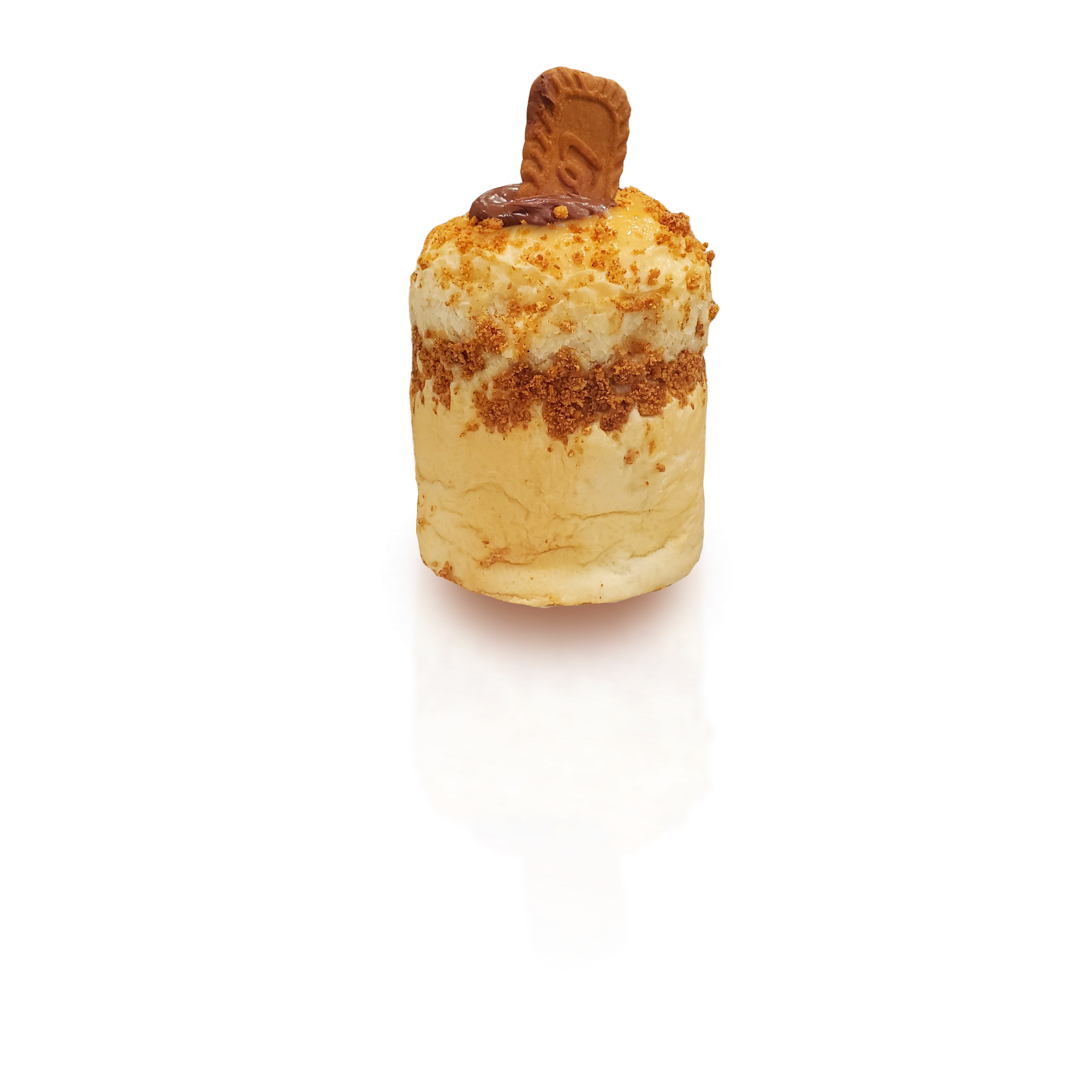 Japanese Milk Bun - Nutty Biscoff