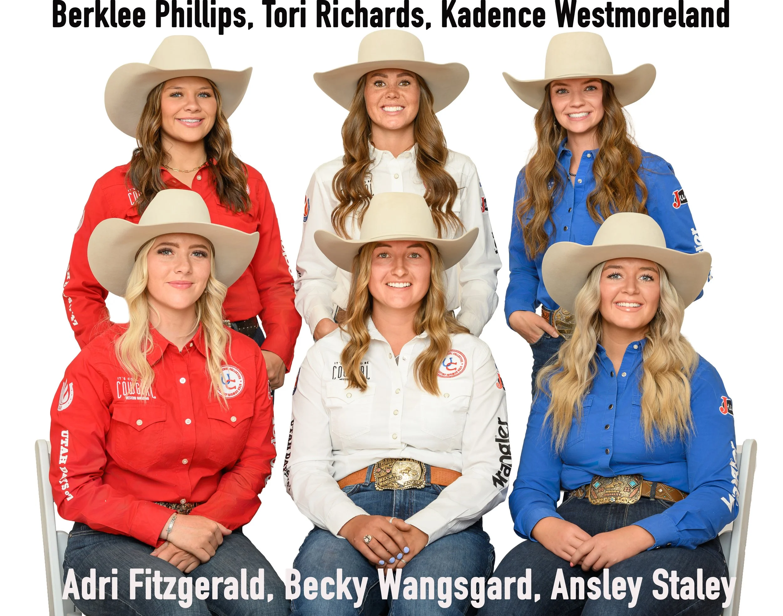 Utah Days of ’47 Rodeo Names 2026 Utah Cowgirl Collective Members