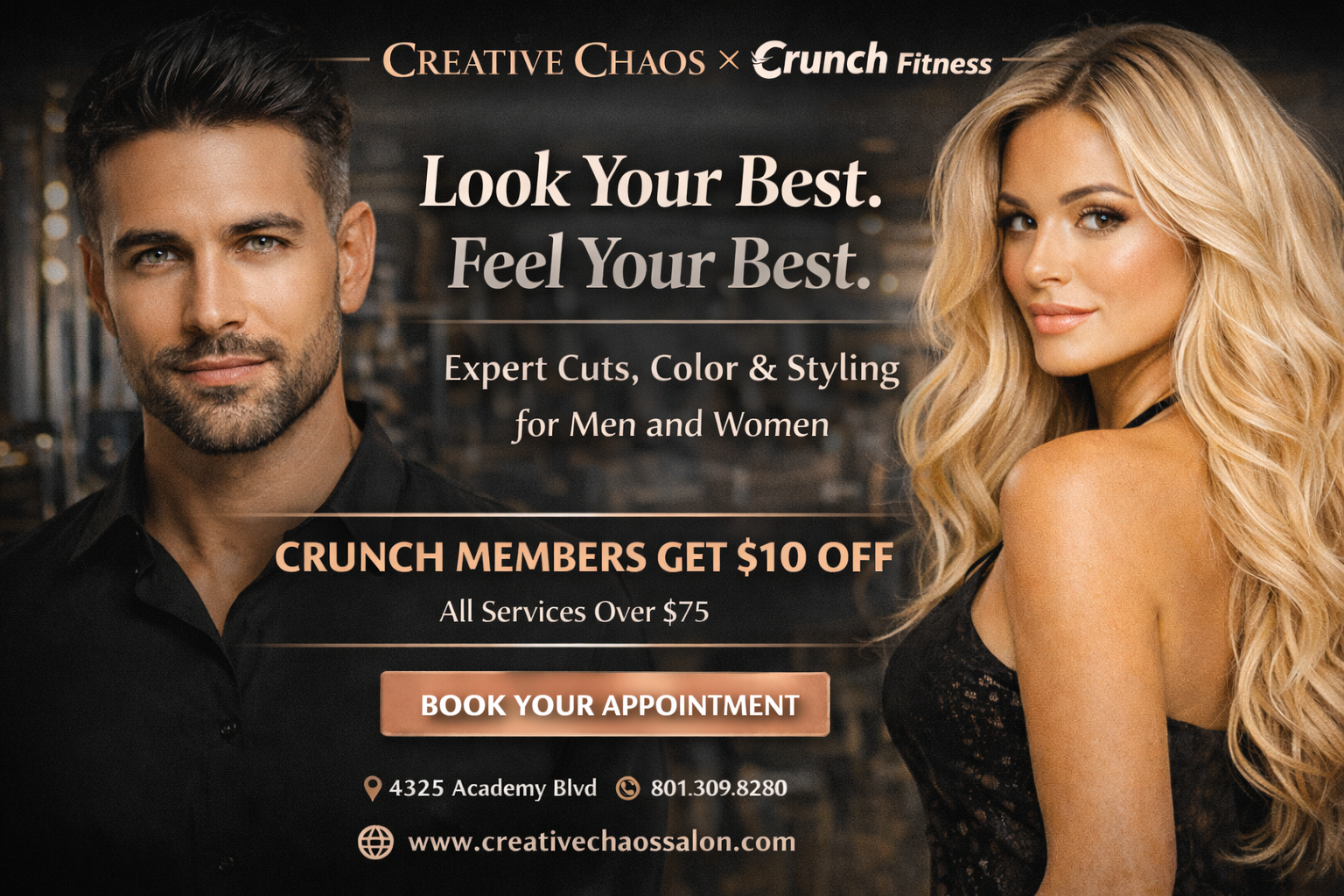 New Partnership with Crunch Fitness 