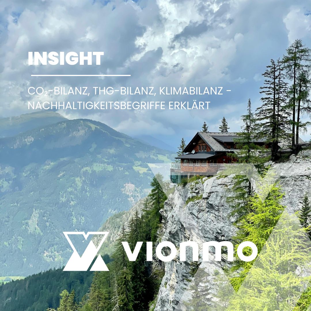 CO₂-Bilanz, THG-Bilanz, Klimabilanz - Nachhaltigkeitsbegriffe erklärt