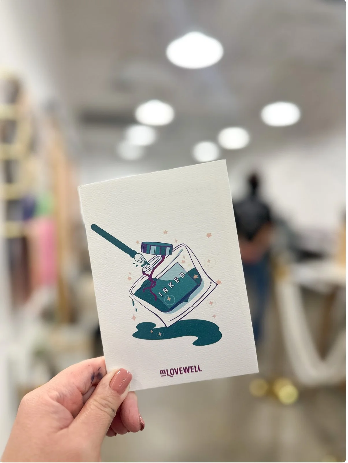 Booklet cover for Inked event