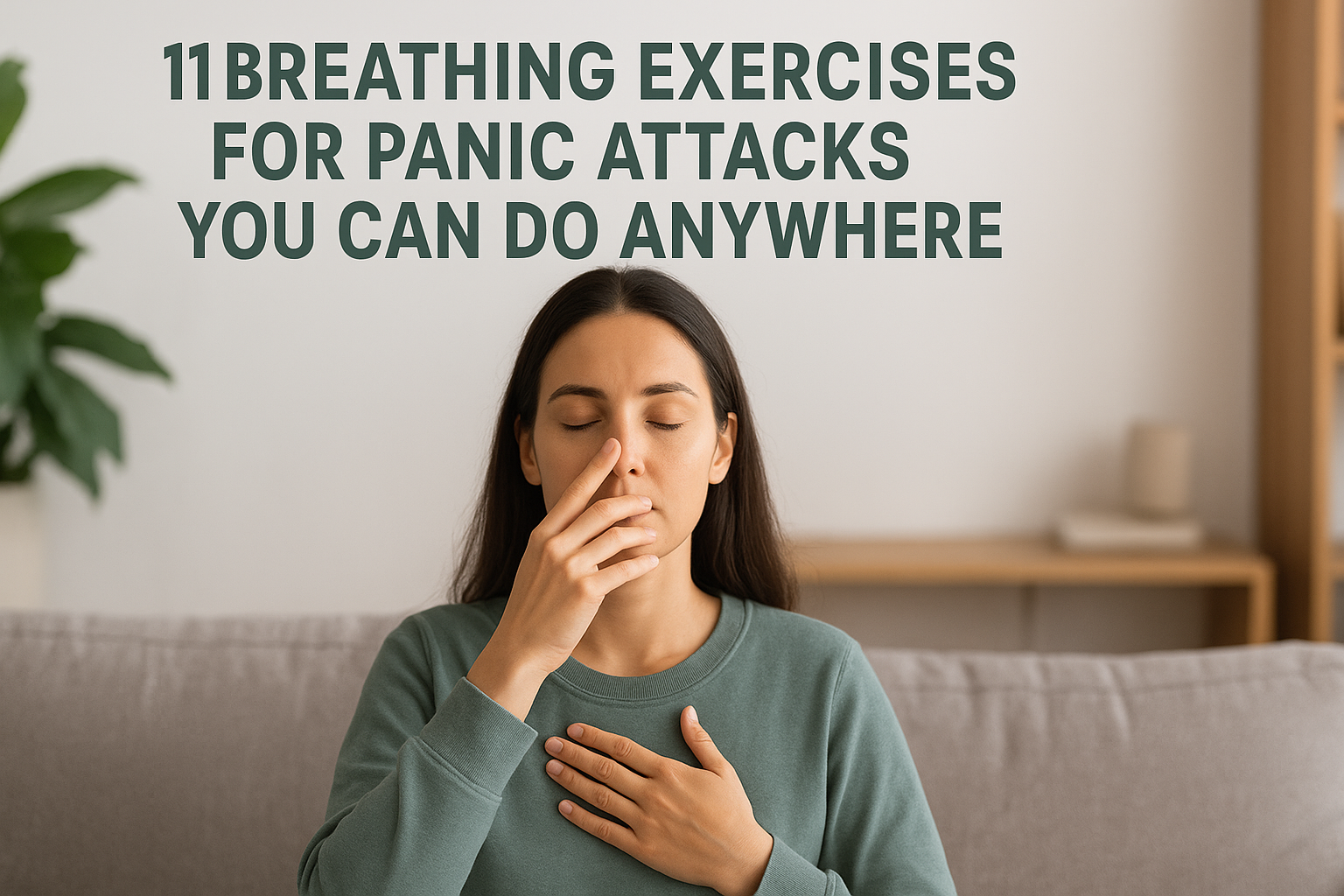11 Breathing Exercises for Panic Attacks You Can Do Anywhere