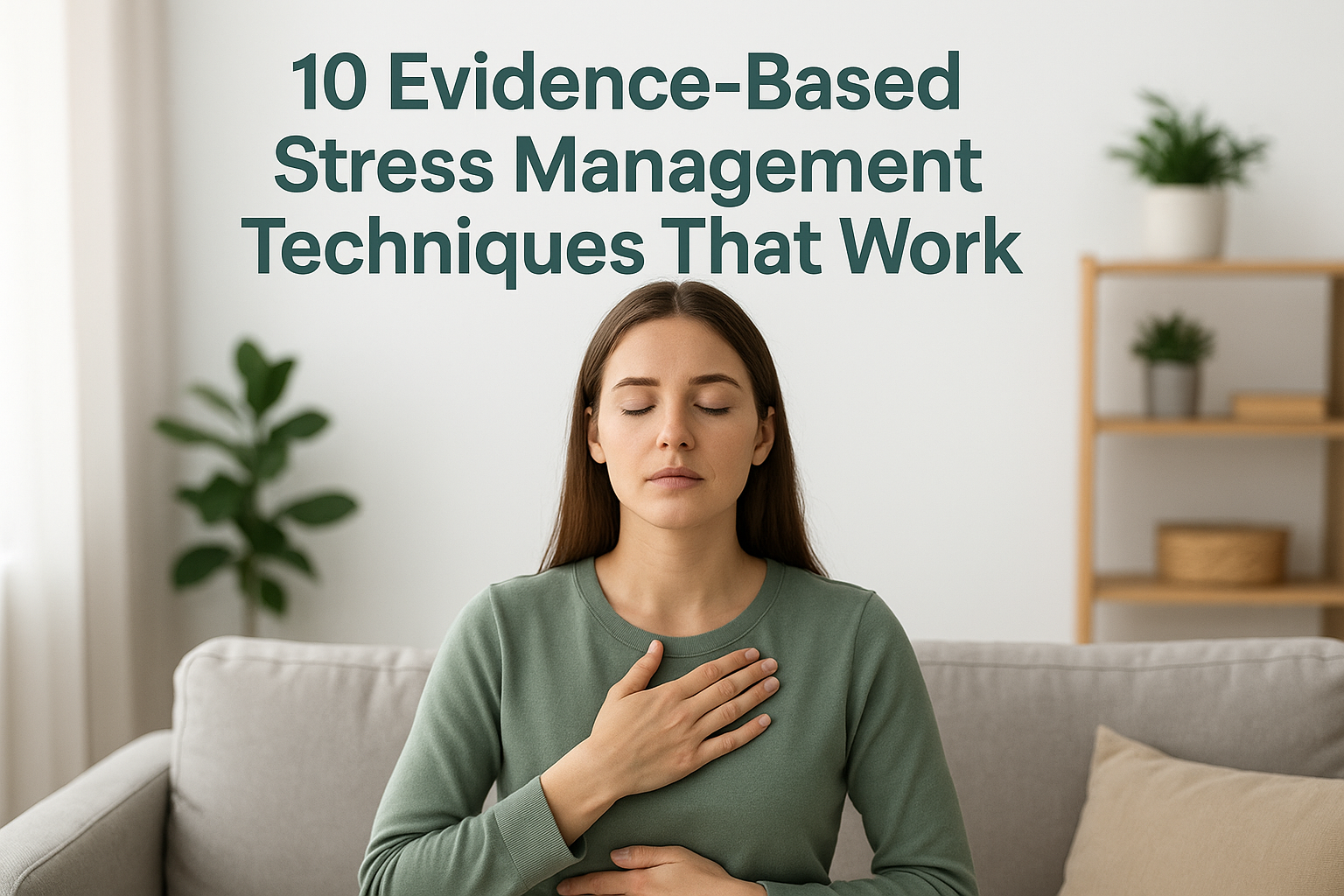 10 Evidence-Based Stress Management Techniques That Work