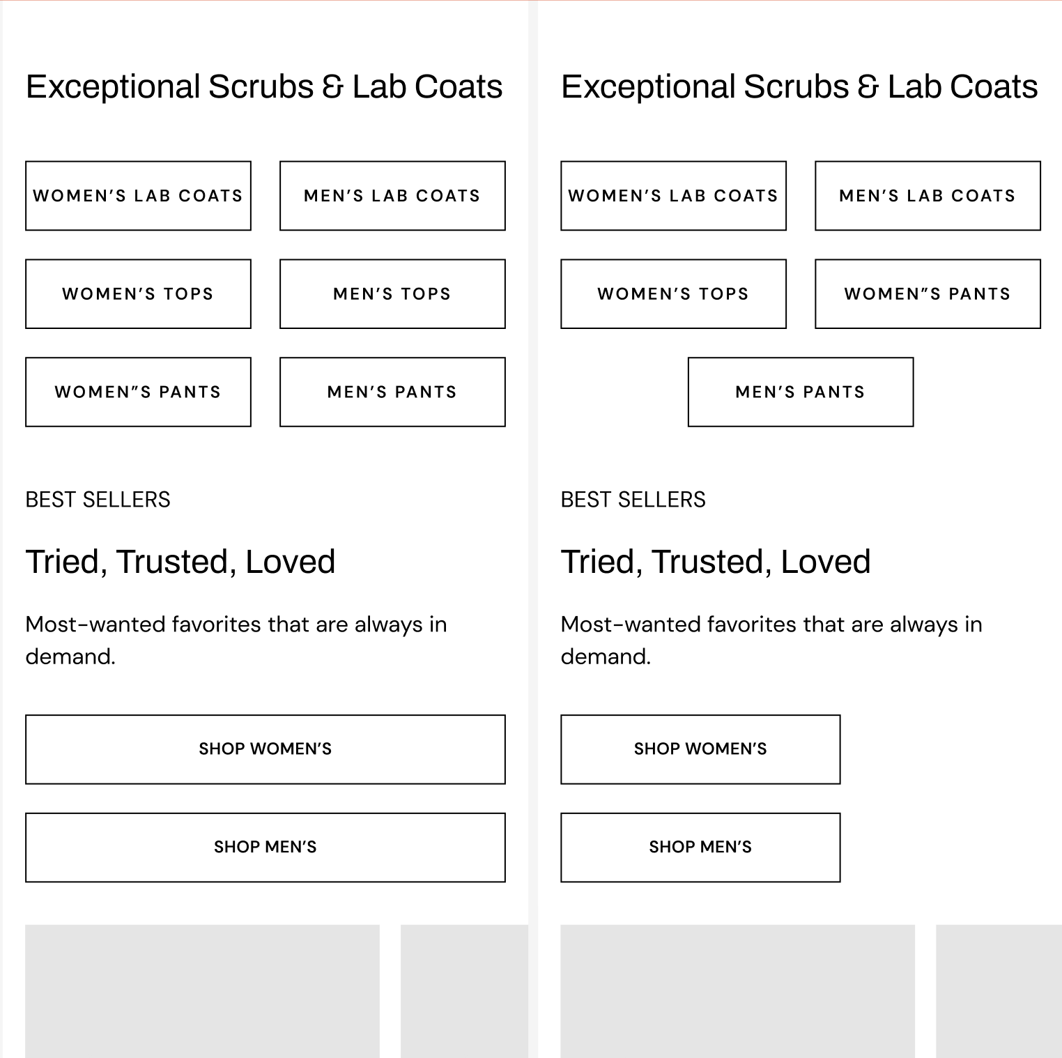 System-Driven Component Expansion
With foundational rules established, new components were rapidly developed — including stackable CTAs, PDP restructuring, and modular commerce layouts — proving the system enabled ongoing evolution rather than a one-