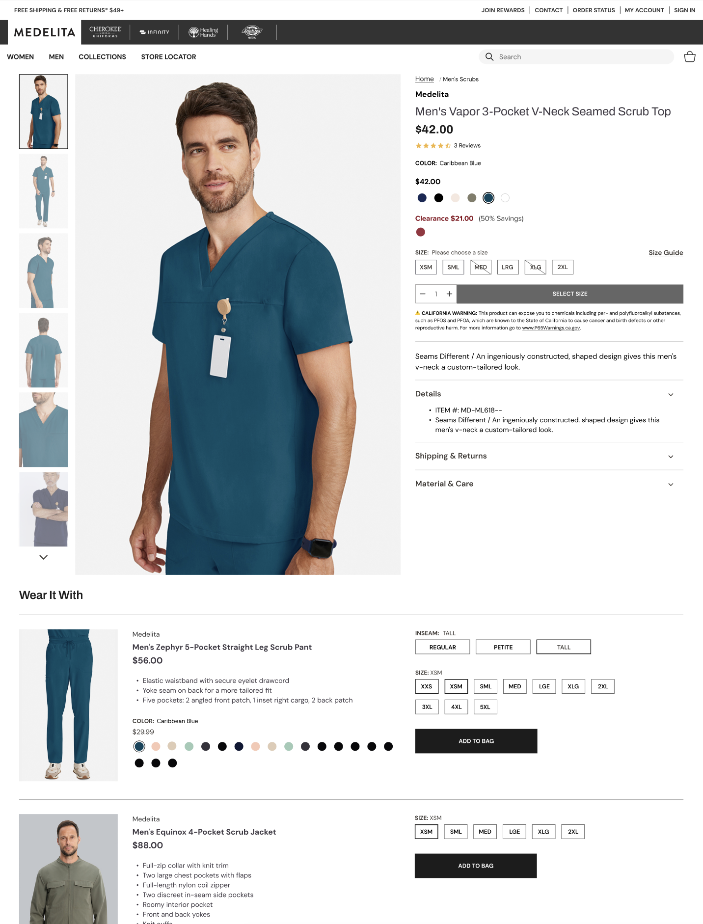 Product Detail Page Evolution
Applied system principles to redesign the PDP experience, aligning product media, selection controls, and purchase interactions into a unified structure that improves clarity, scalability, and cross-brand consistency.