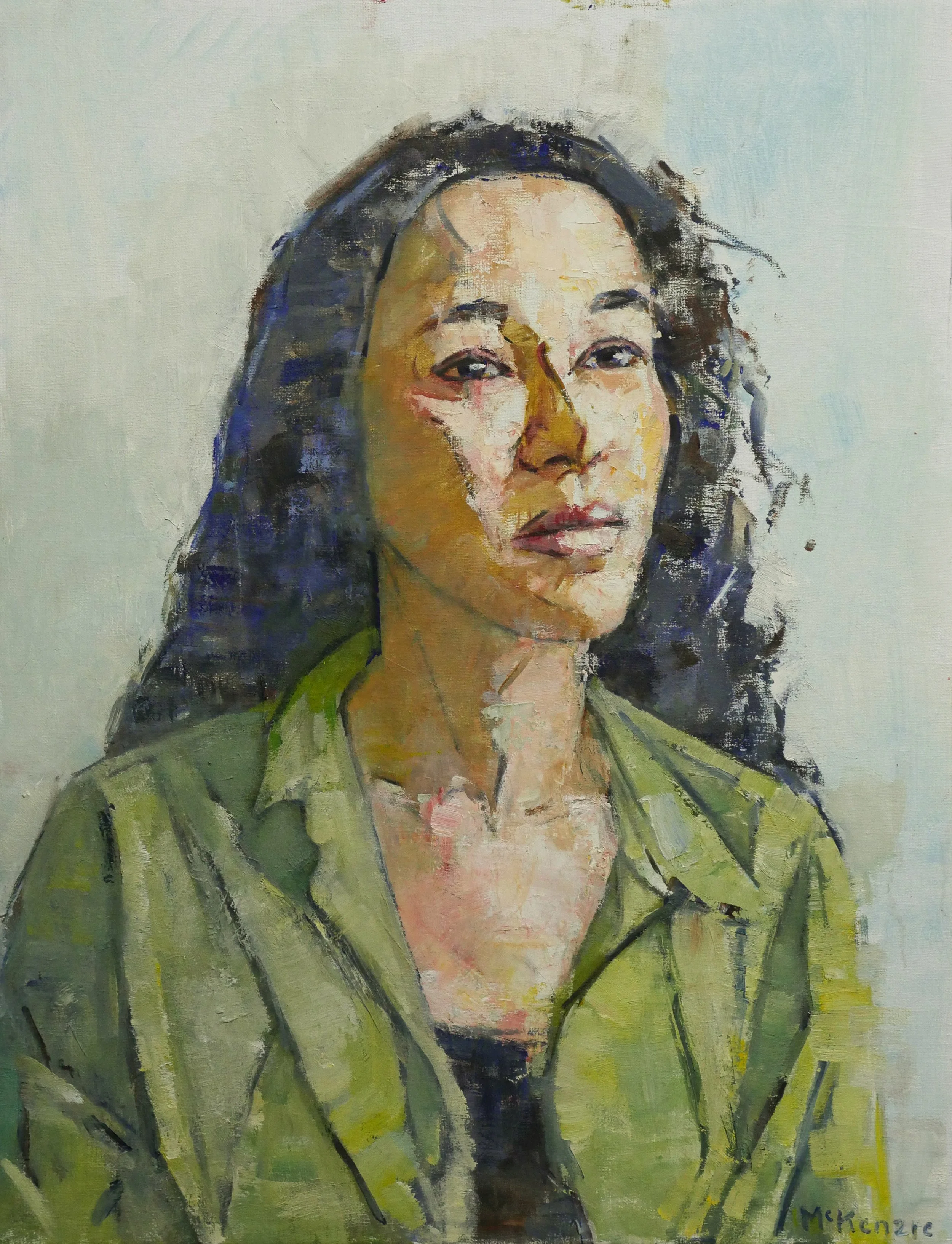 "Kiere" 2025. Oil on canvas. 24 X 20 inches