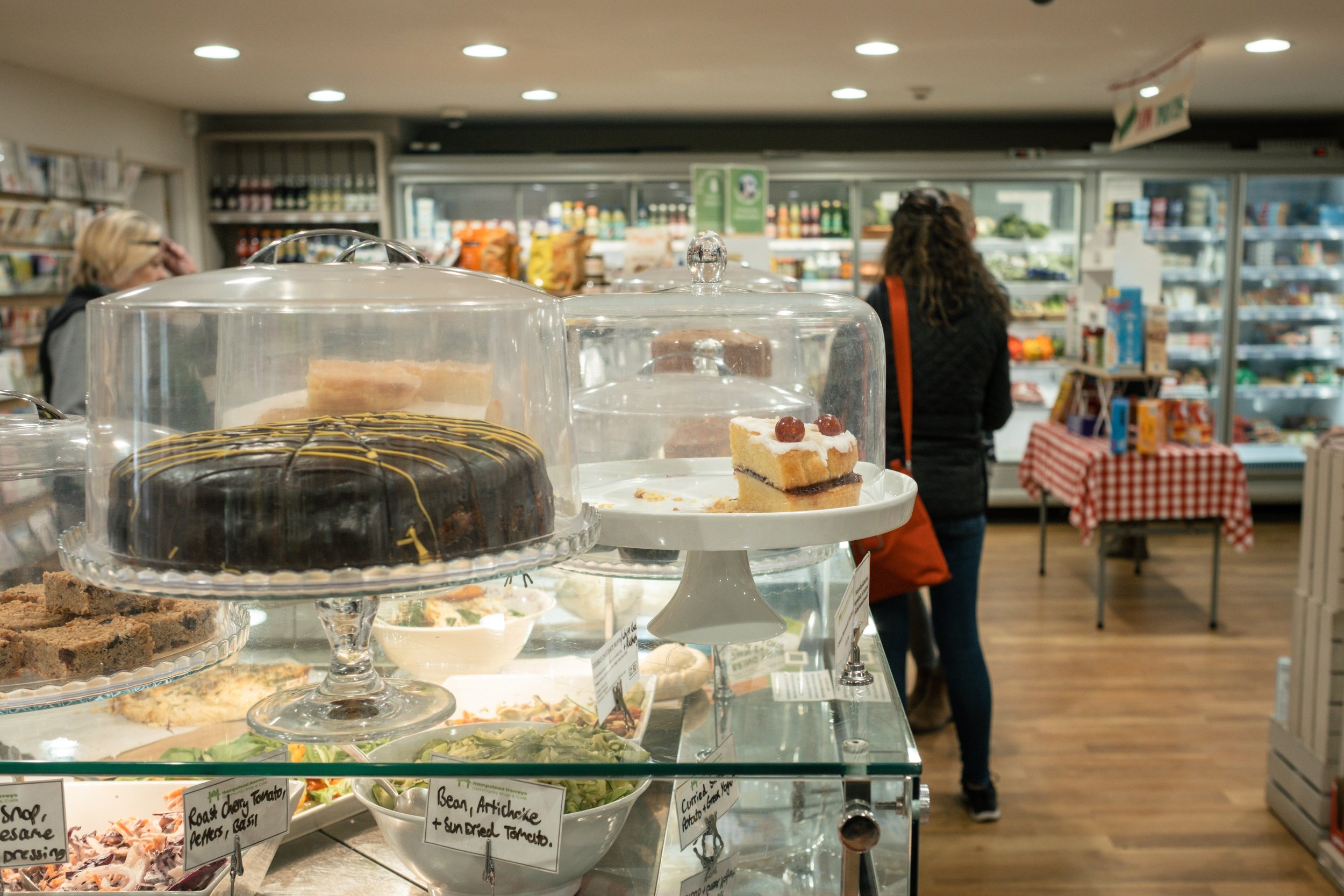 Inside of the shop