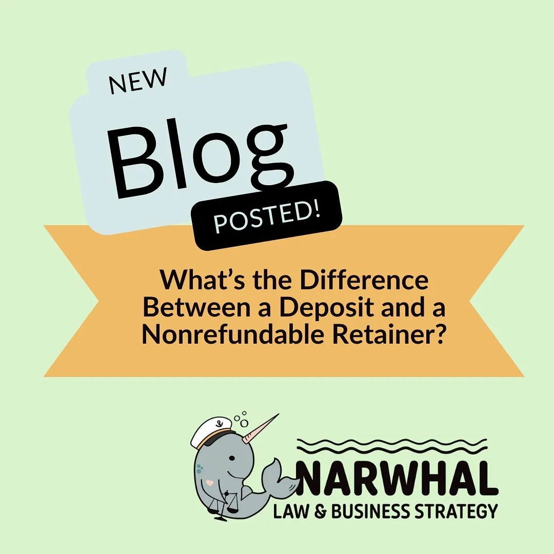 🐚 New Blog: Learn the difference between deposits and nonrefundable retainers, when each is earned, and how proper wording protects your business from disputes and chargebacks. Click on the insta linktree &ldquo;blog&rdquo; button or go to the websi