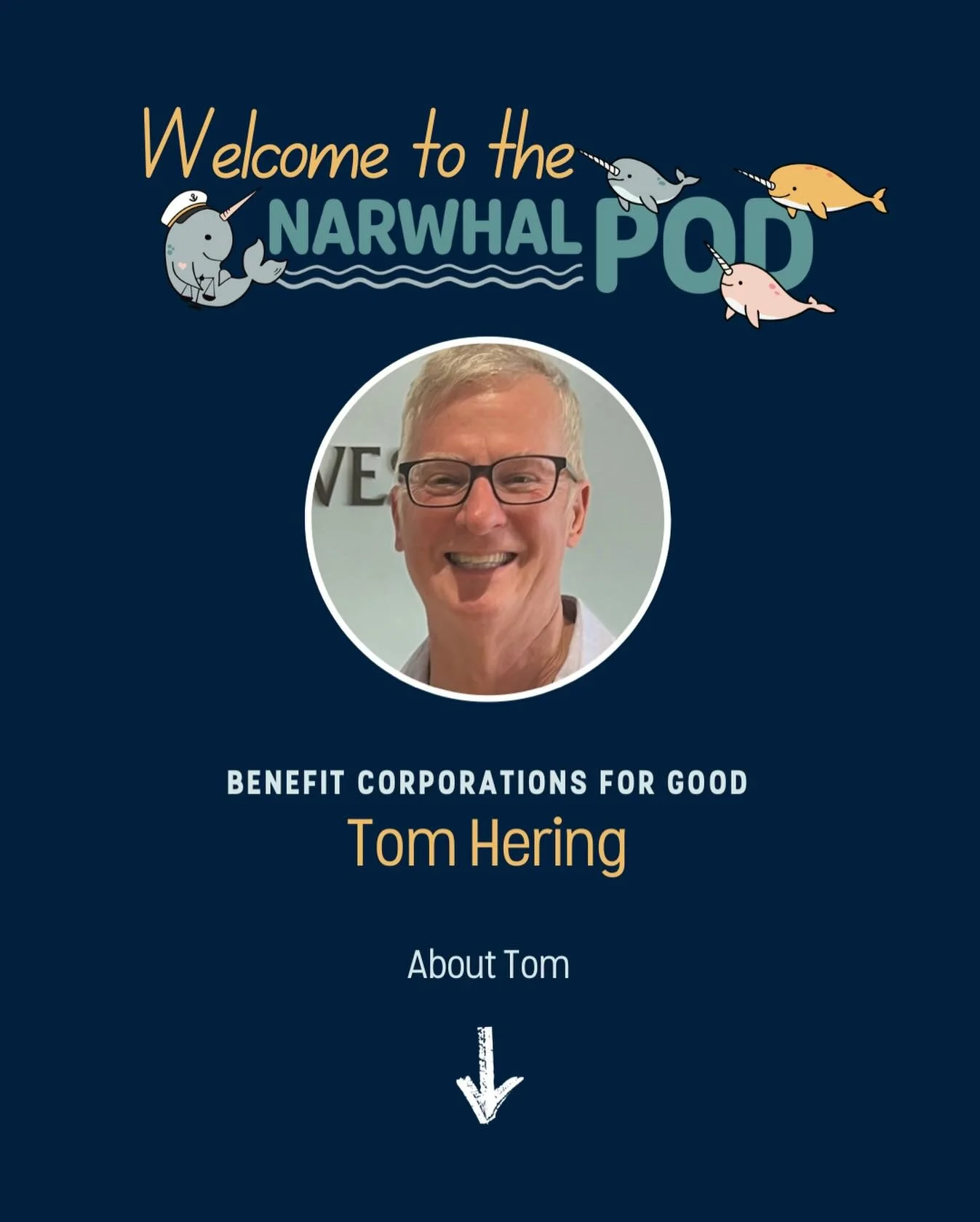 Welcome to the Pod, Tom Hering, Founder of @bencorpsforgood!

Benefit Corporations for Good helps small businesses stand out as trusted, sustainable, and impact-driven. Through triple bottom line certification, Tom supports organizations in building 