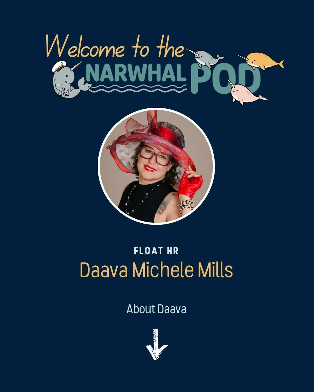 Welcome to the Pod, Daava Michele Mills, Founder of Float HR.

Daava specializes in HR consulting, focusing on retaining and recruiting the right talent because profitability begins with hiring&mdash;and keeping&mdash;the right people. Additionally, 
