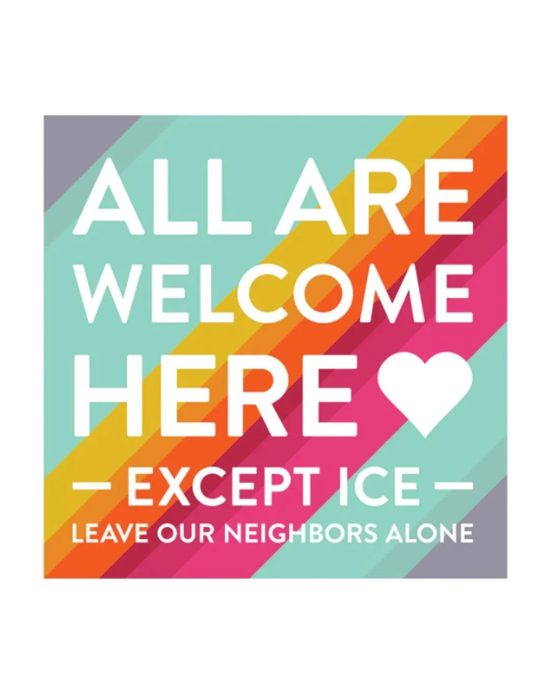 Not every small business can afford to close today. Not every person can join a strike. 

Our message is clear: ICE out of everywhere. 

In transparency, our committment to the nonprofit and small business community continues through our workday toda