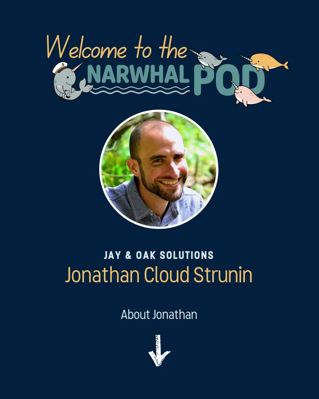 Welcome to the Pod, Jonathan Cloud Strunin, Founder of Jay &amp; Oak Solutions.

Jonathan provides thoughtful financial and strategic partnership for early to mid-stage founders and leaders to get them where they want to go.

We&rsquo;re excited to w