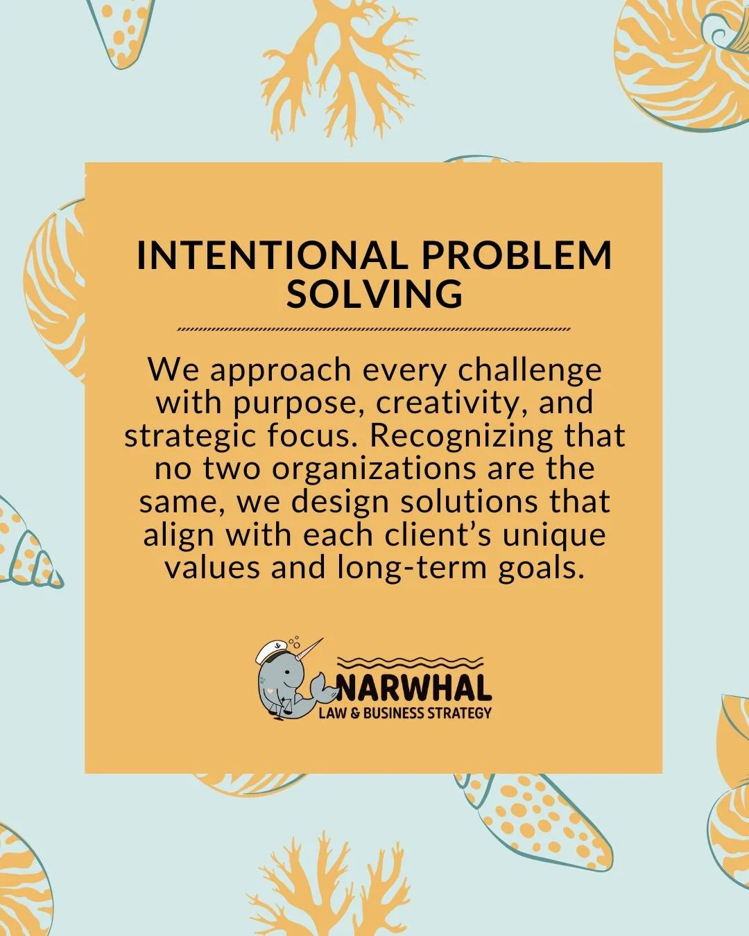 💡Brand Tenet: Intentional Problem Solving

Today we are sharing our second brand tenet: intentional problem solving. We approach every challenge with purpose, creativity, and strategic focus. No two organizations are the same, and their solutions sh