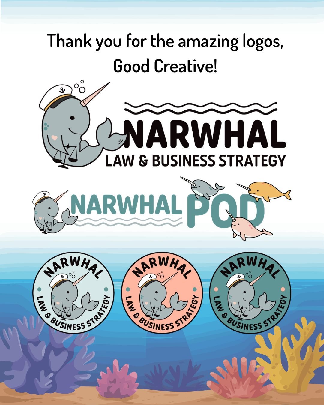 At our last event, many of you were asking who designed our branding. I guess now's a good time to shout out @goodcreative.design for these amazing logos and more! We absolutely love them.

Good Creative is a small but mighty design studio in Oregon 