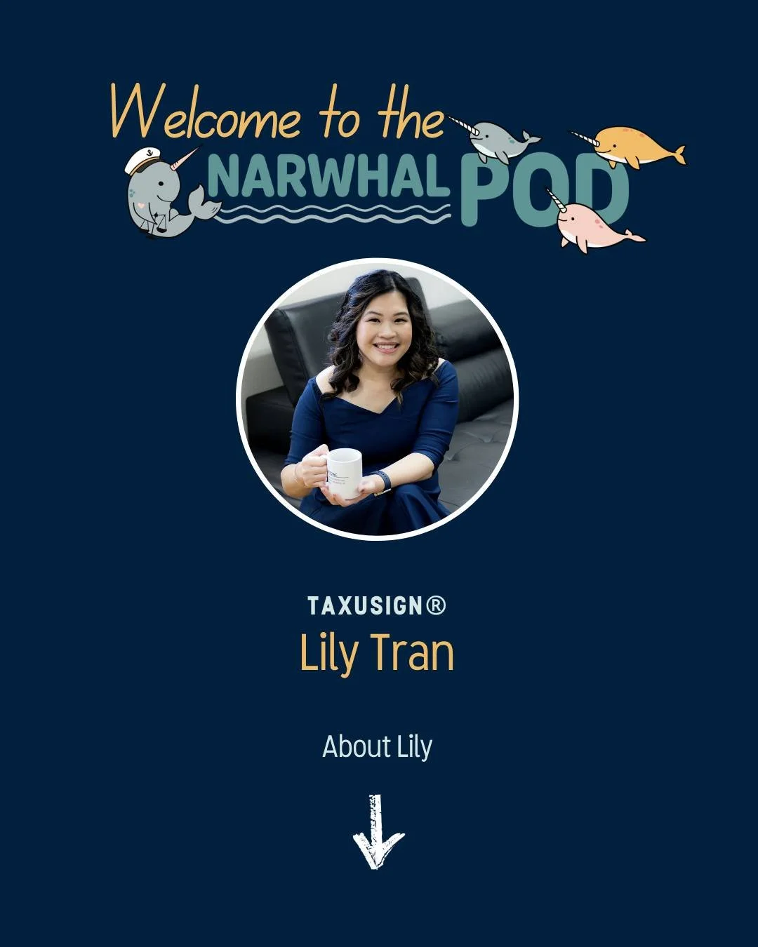 Welcome to the Pod, Lily Tran, Founder of TaxUSign&reg; @taxusign

At TaxUSign&reg;, Lily represents taxpayers before the IRS when it comes to audits, collections, and appeals. She is also a Certified Tax Coach, Certified Tax Planner, and NTPI Fellow