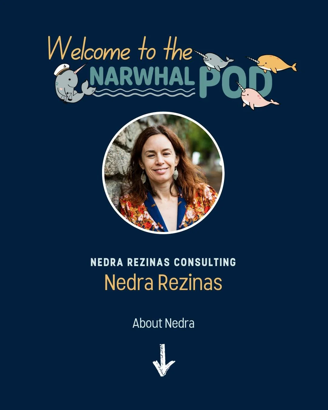 Welcome to the Pod, Nedra Rezinas Consulting @nrezinasconsulting

Nedra Rezinas is a business coach whose approach to coaching is calm and holistic and helps you find grounding to lay the foundation of your business. She identifies your values and tr