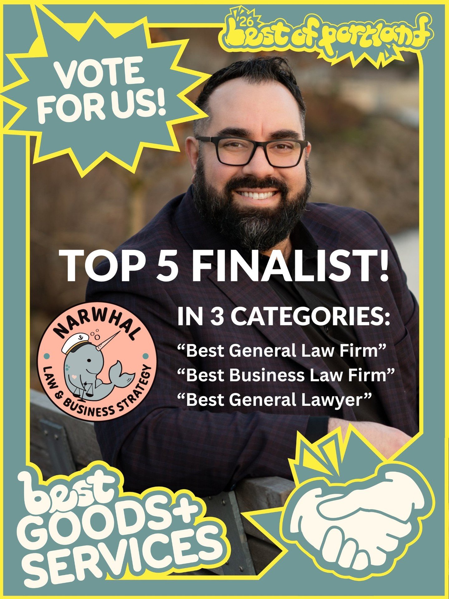 WE DID IT! Because of you, we have been nominated in the Top 5 in ALL 3 CATEGORIES for Willamette Week's Best of Portland for 2026 in the entire city 🎉. Thank you for all the love. --Now it's time to VOTE!

Go to bop.wweek.com (link in our Linktree)