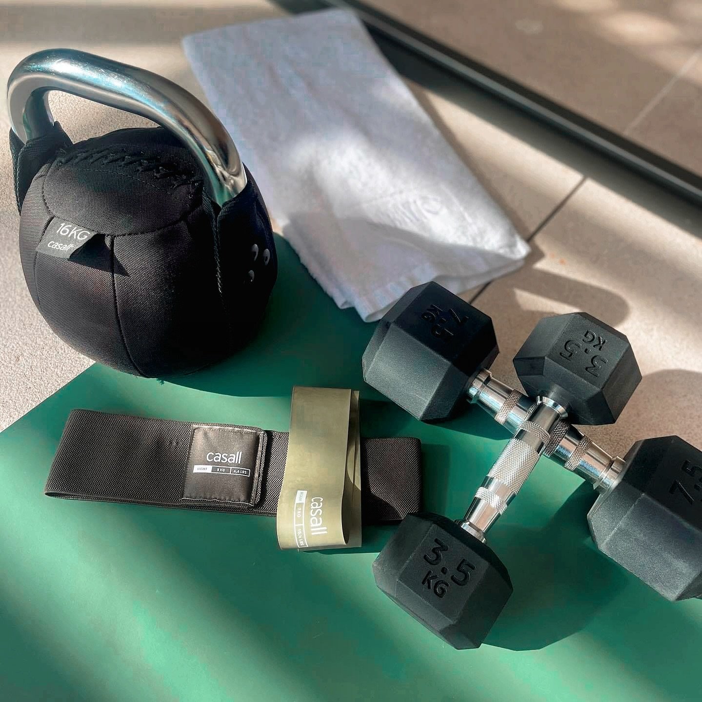 Have you planned your week&rsquo;s training yet? Here&rsquo;s the setup ready for your total body class on Monday morning! 

#FitnessGoals #MondayMotivation #GoodQualityEquitment @casalltraining