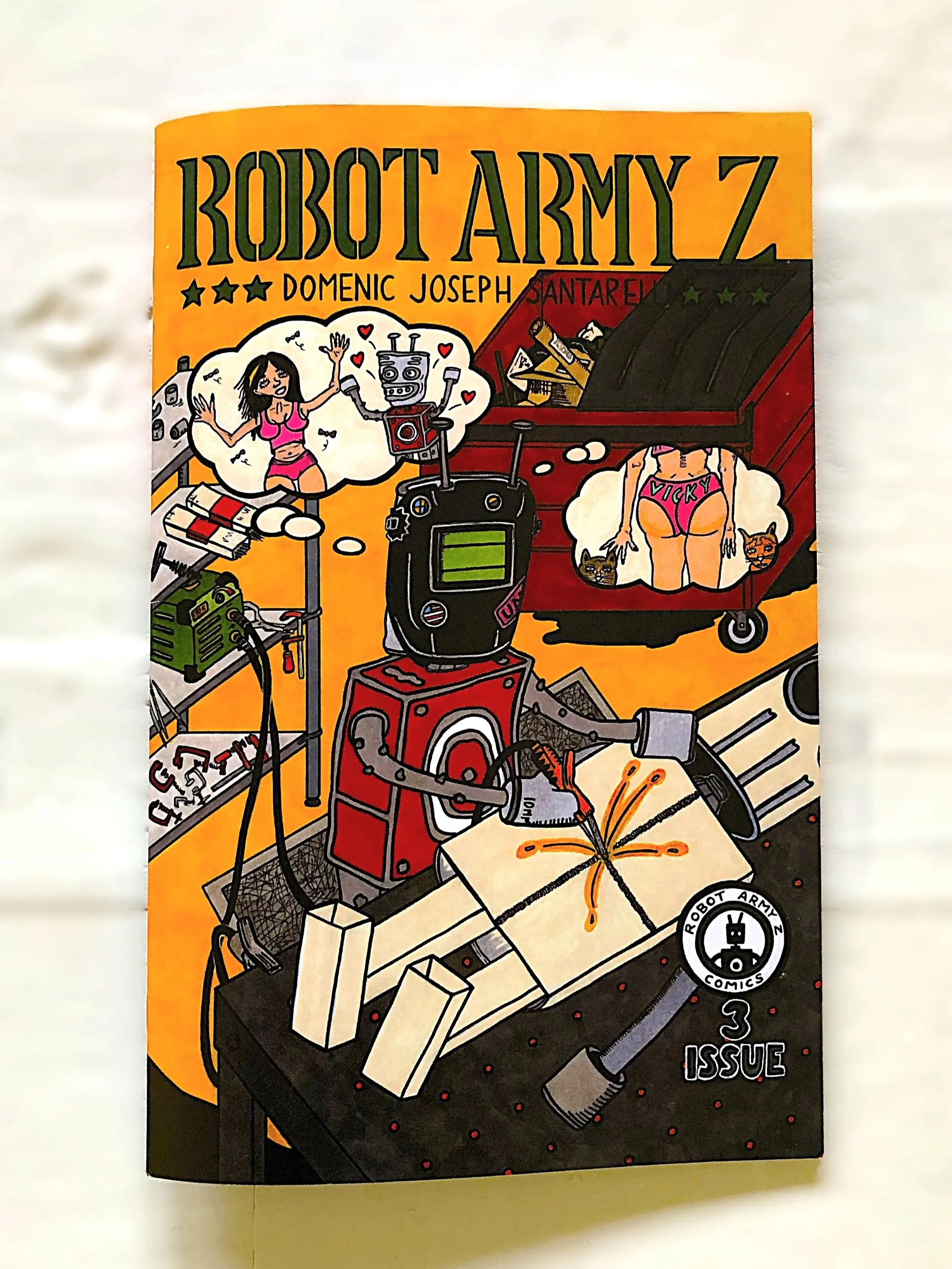 Robot Army Z  Issue 3 "Power Up"