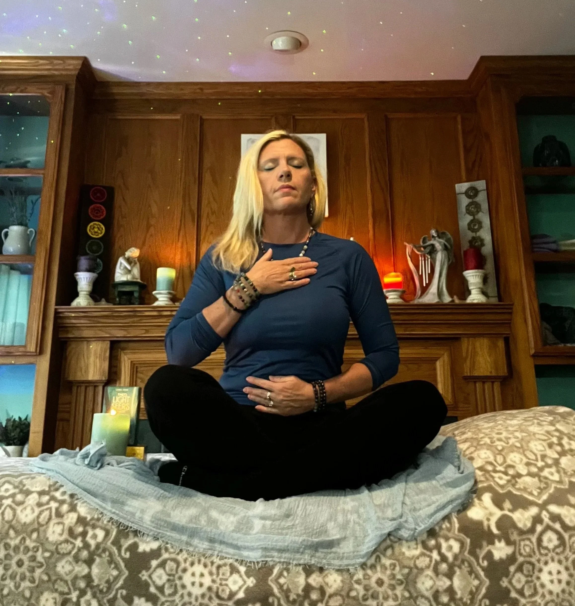 Self-reiki for relaxation and grounding
