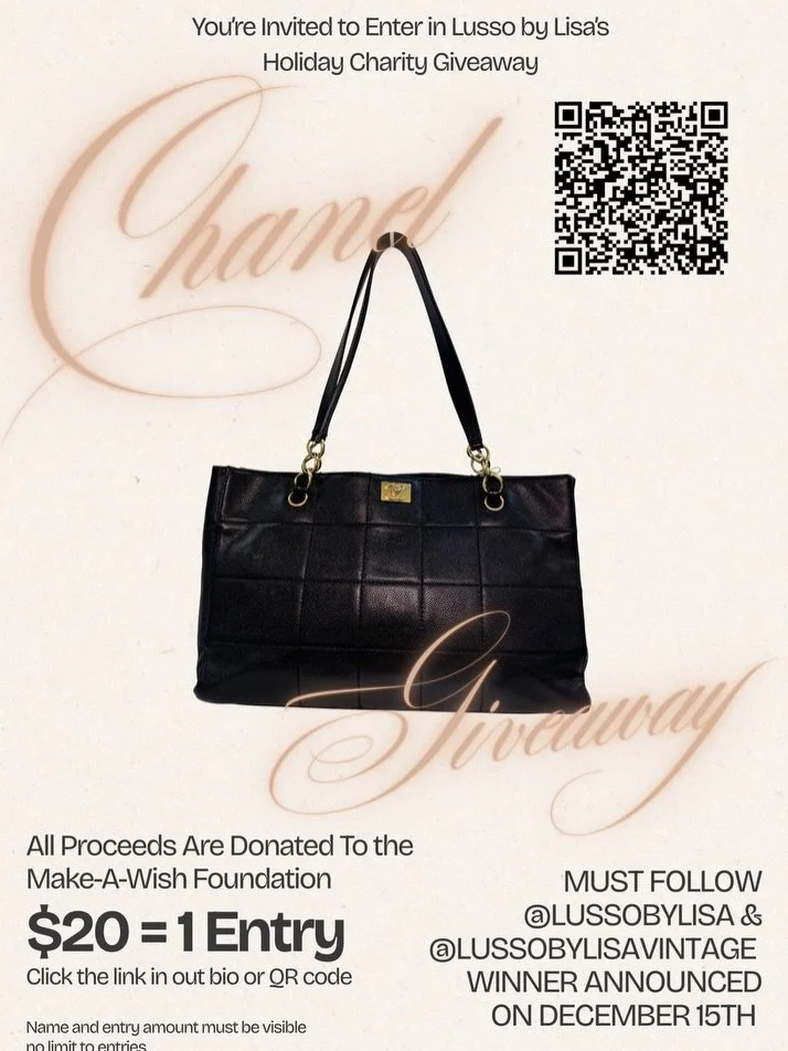 ✨🎄HOLIDAY CHARITY GIVEAWAY🎄✨

This holiday season we are turning gratitude into giving.
We are so thankful for the love and support you show Lusso By Lisa and we want the chance to give back to you while also giving back to children who deserve a l