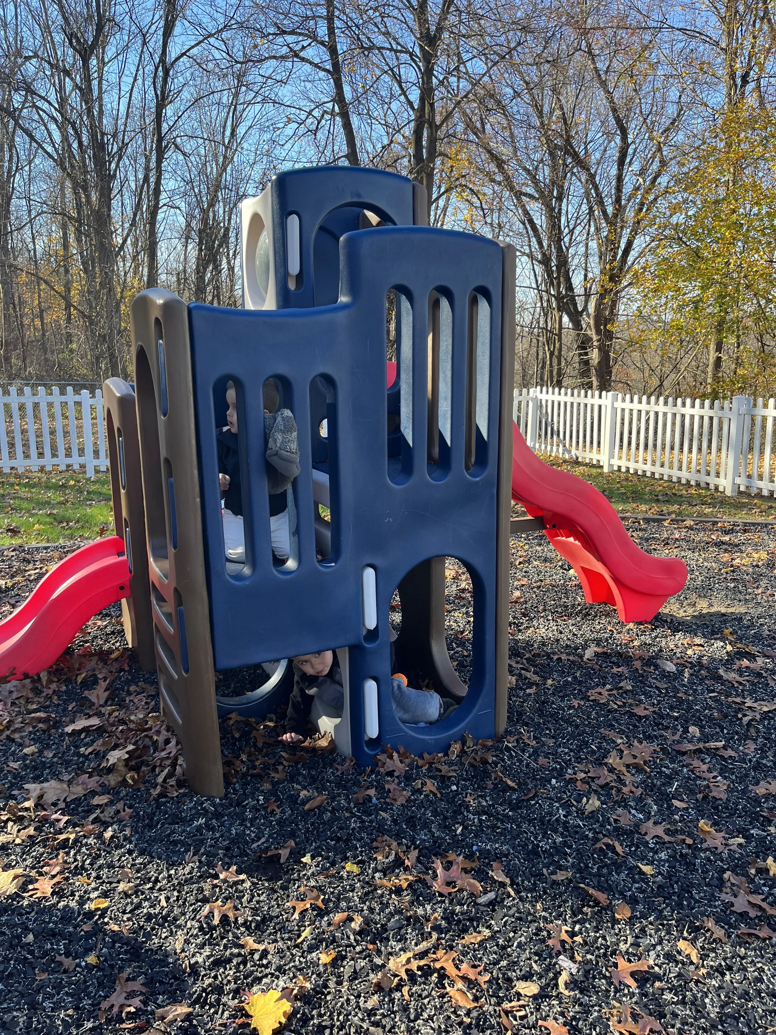 Toddler playground climber
